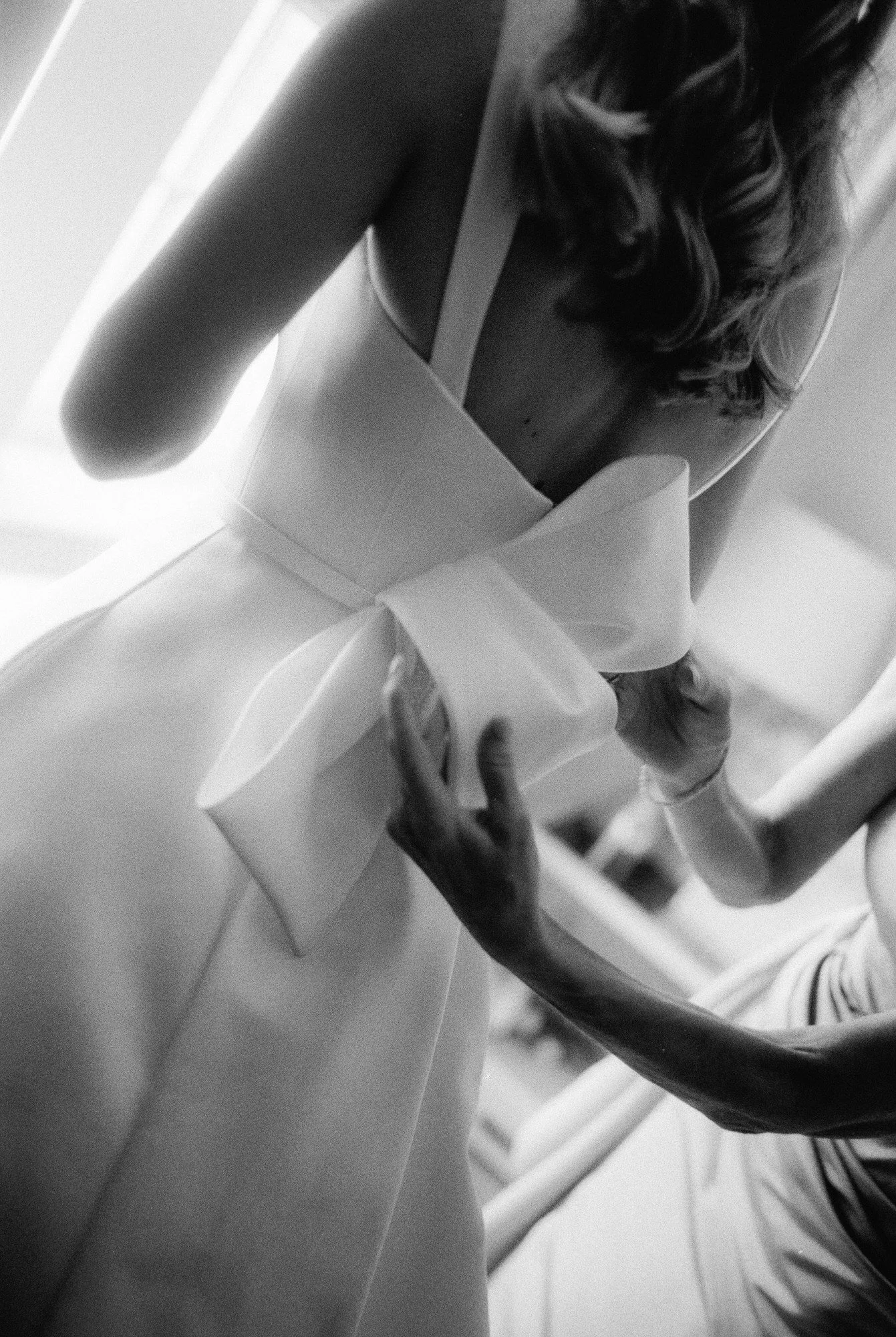 bridal-gown-with-bow-detail-getting-ready-the-mark-hotel-cooper-hewitt-museum-wedding-jenny-fu.JPG