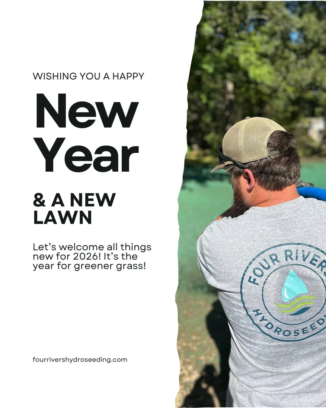 New year. New lawn. 🌱 2026 is the year for greener grass.