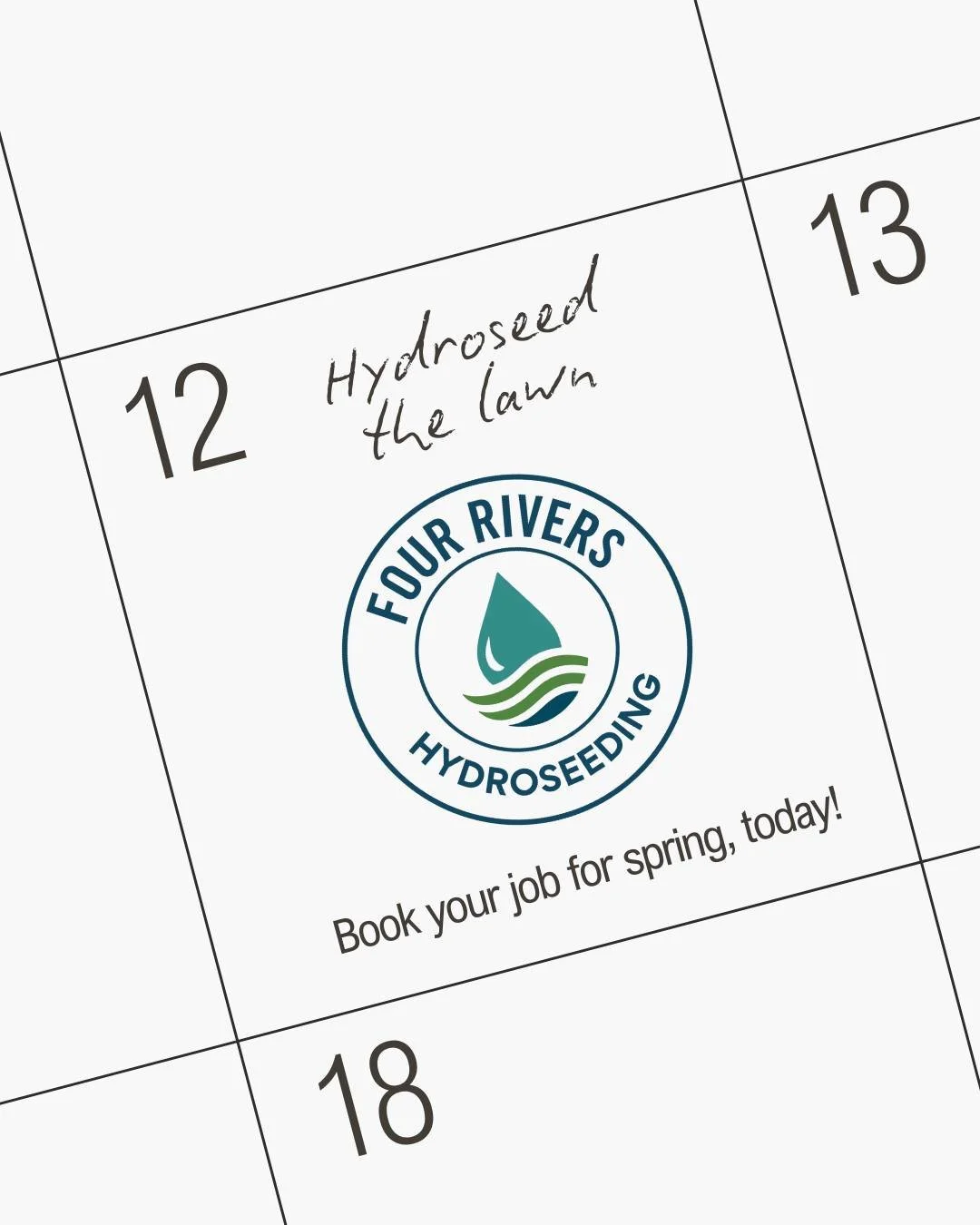 Winter is for planning 🌱 While the grass isn&rsquo;t growing, now is the perfect time to plan your spring lawn. Get on our calendar early!