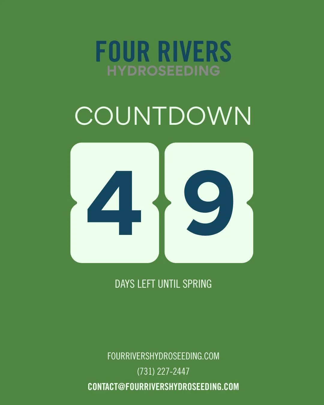 Spring is closer than you think 🌸 Don&rsquo;t wait&mdash;get on the schedule.