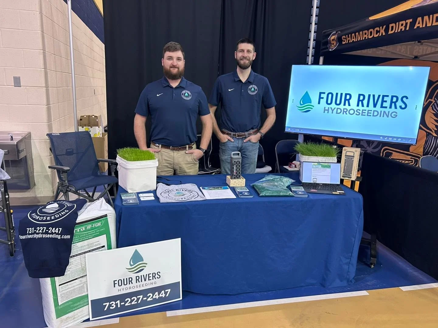 We are set up and ready to see y&rsquo;all at the Murray Home &amp; Garden Show! Come see us at the CFSB center from 4-8pm today and 9:30am-5pm tomorrow.