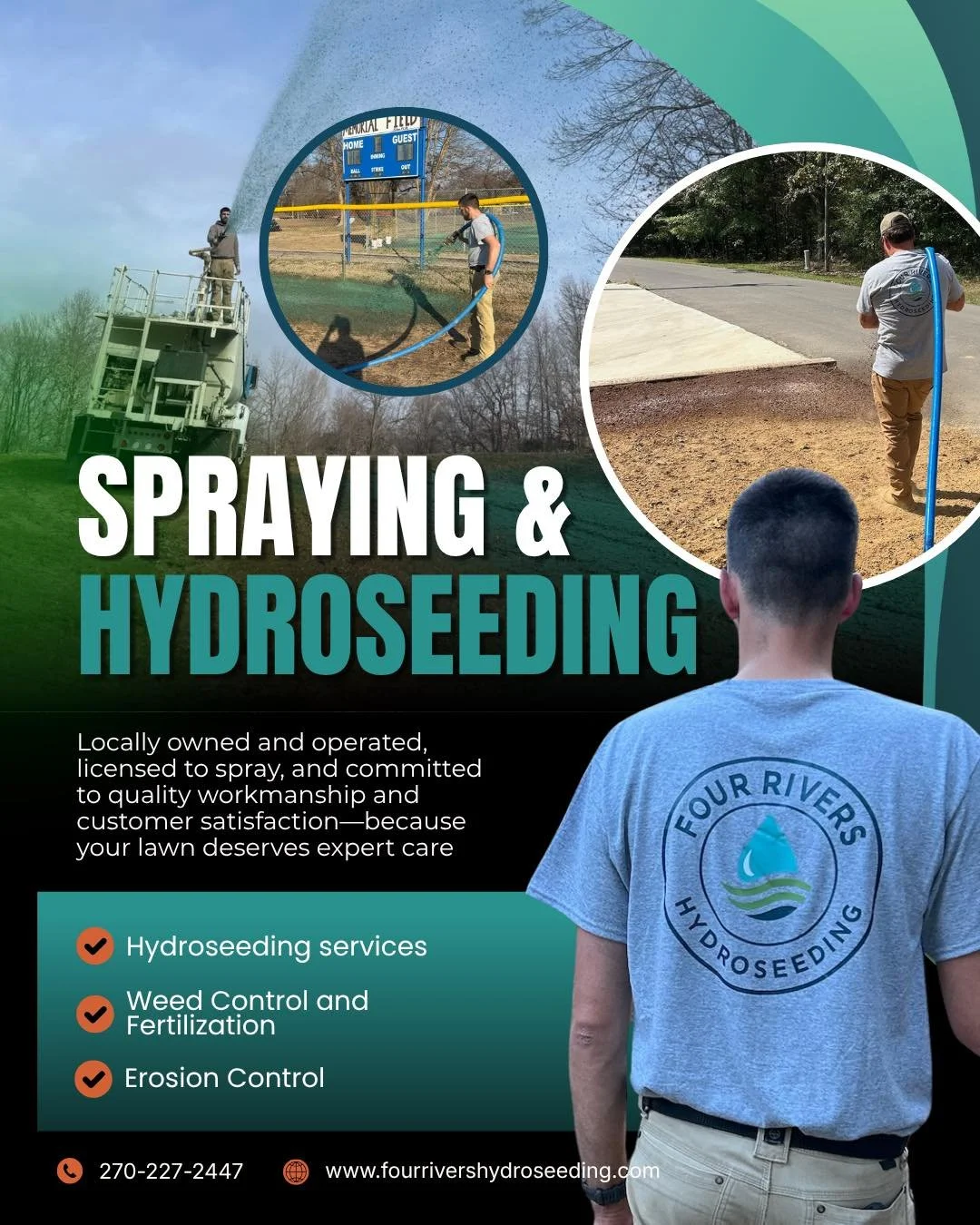 Good lawns don&rsquo;t happen by accident 🌱 Our new lawn spraying add-on helps protect and support your grass as it grows&mdash;setting you up for long-term success.