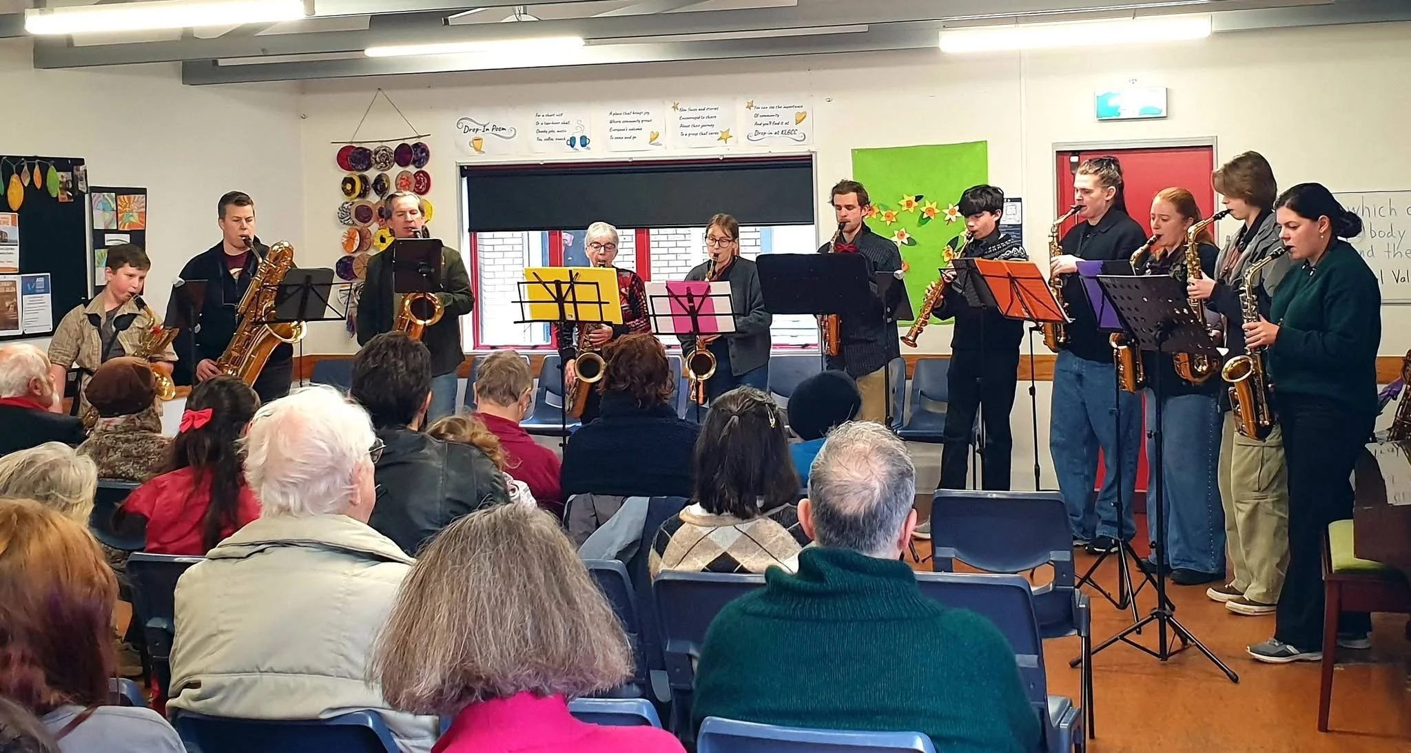 Simon Says Saxes at Kilbirnie Community Centre