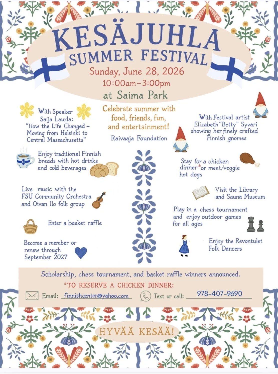 Kesäjuhla/Summer Festival