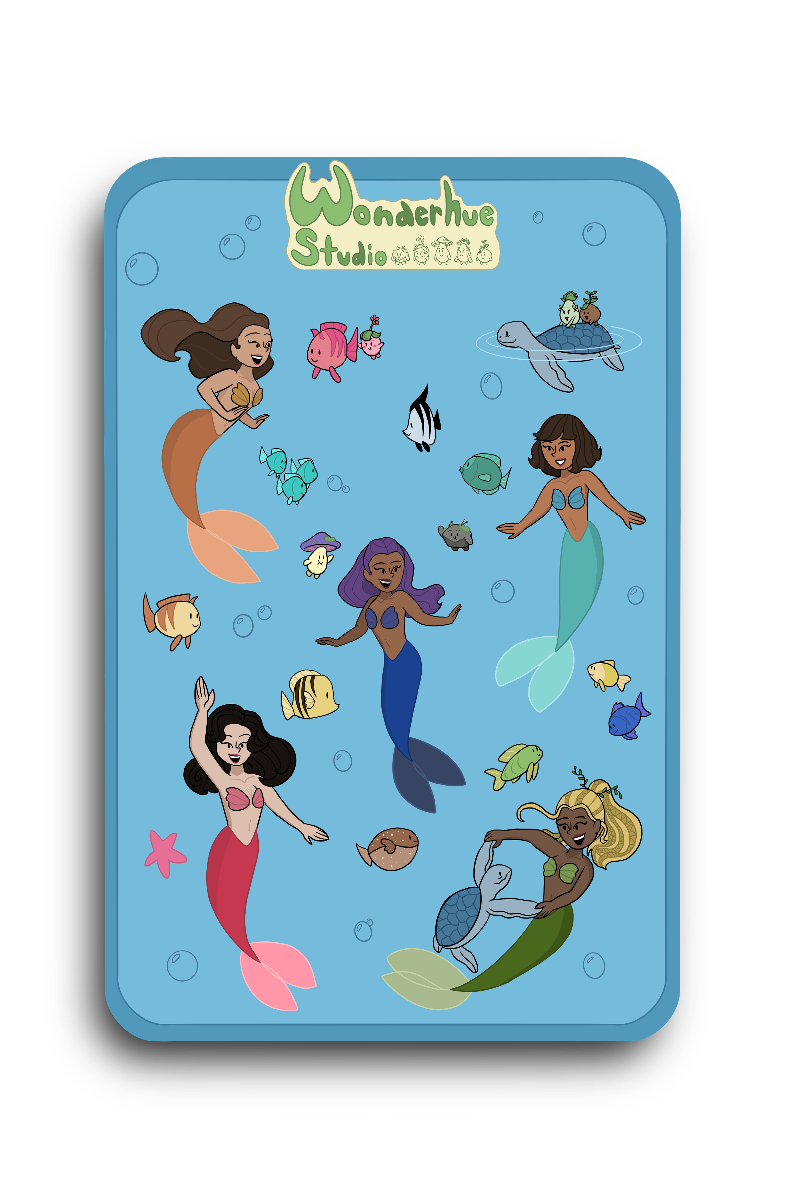Meet the Mermaids – Sticker Sheet