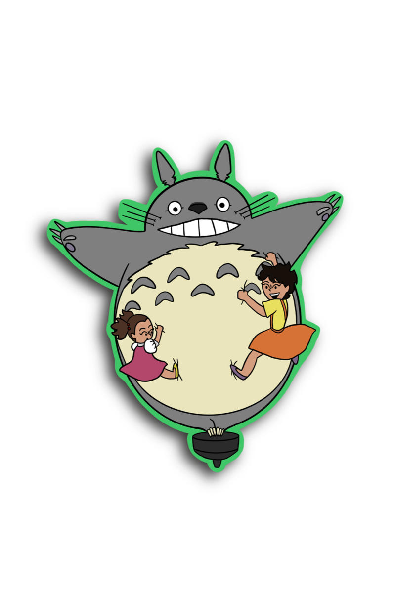 Forest Guardian- die cut sticker