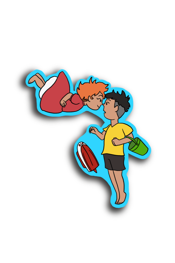 Oceans little Wanderer - die cut sticker