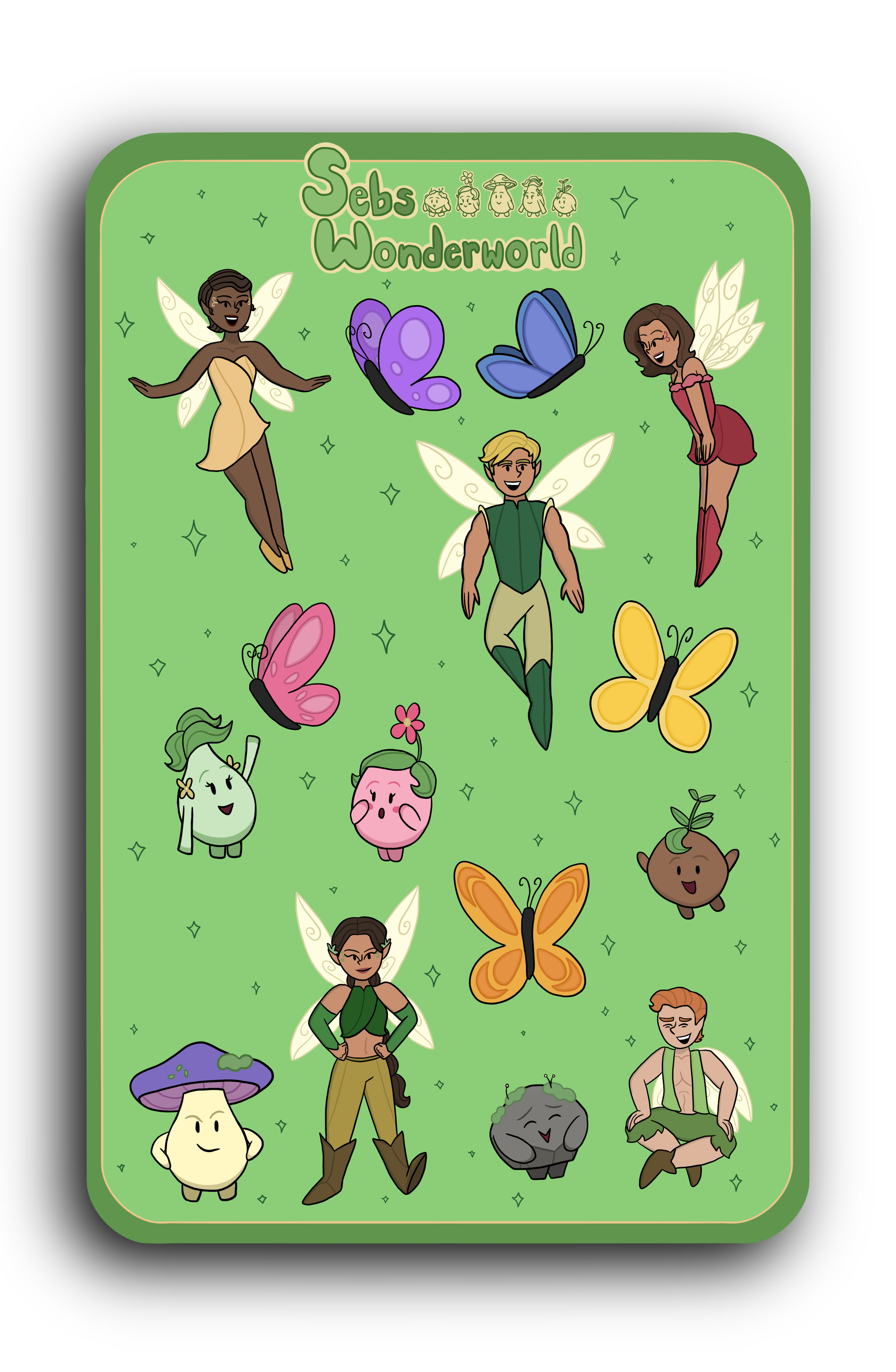 Meet the Fairies – Sticker Sheet