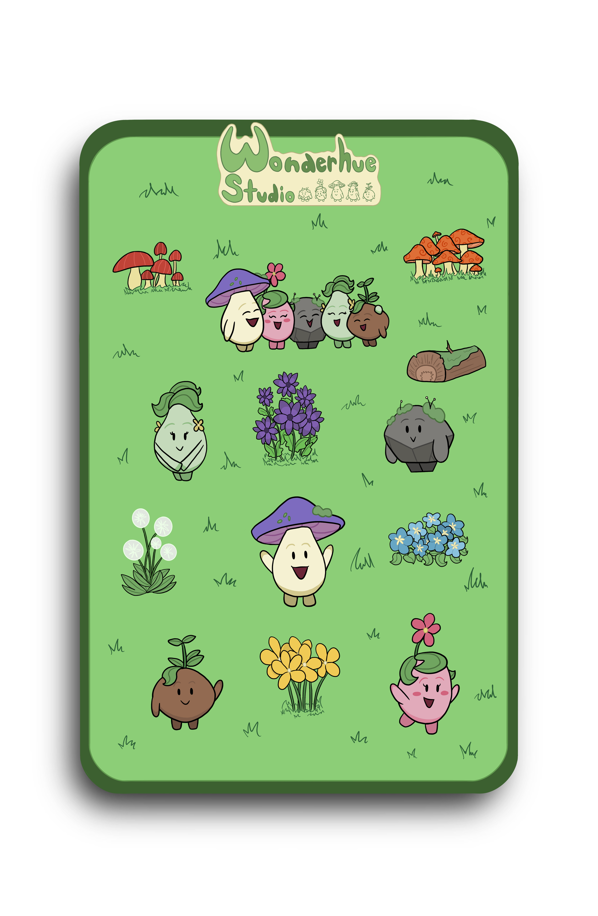 Meet the Mosslings – Sticker Sheet