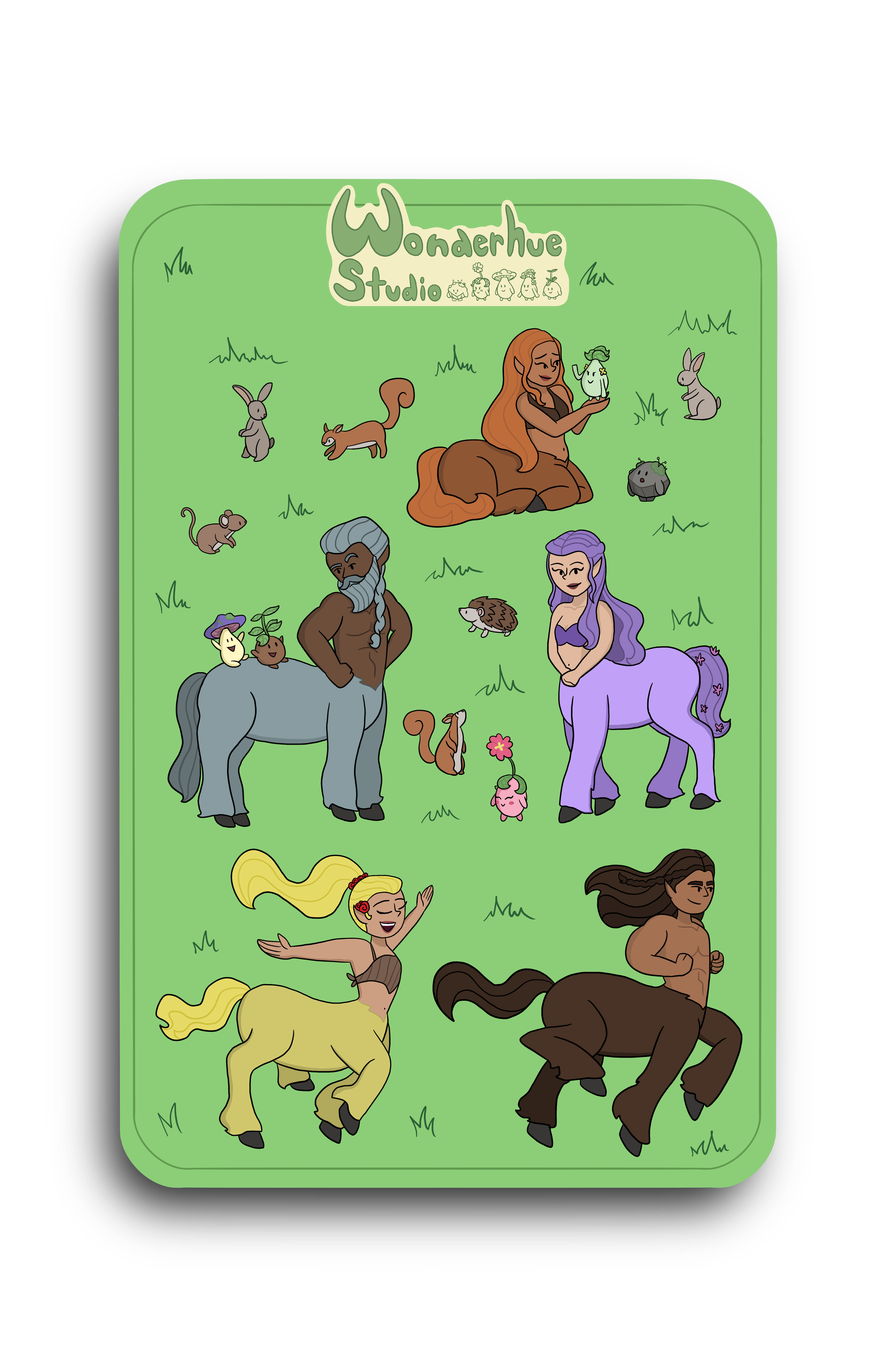 Meet the Centaurs – Sticker Sheet