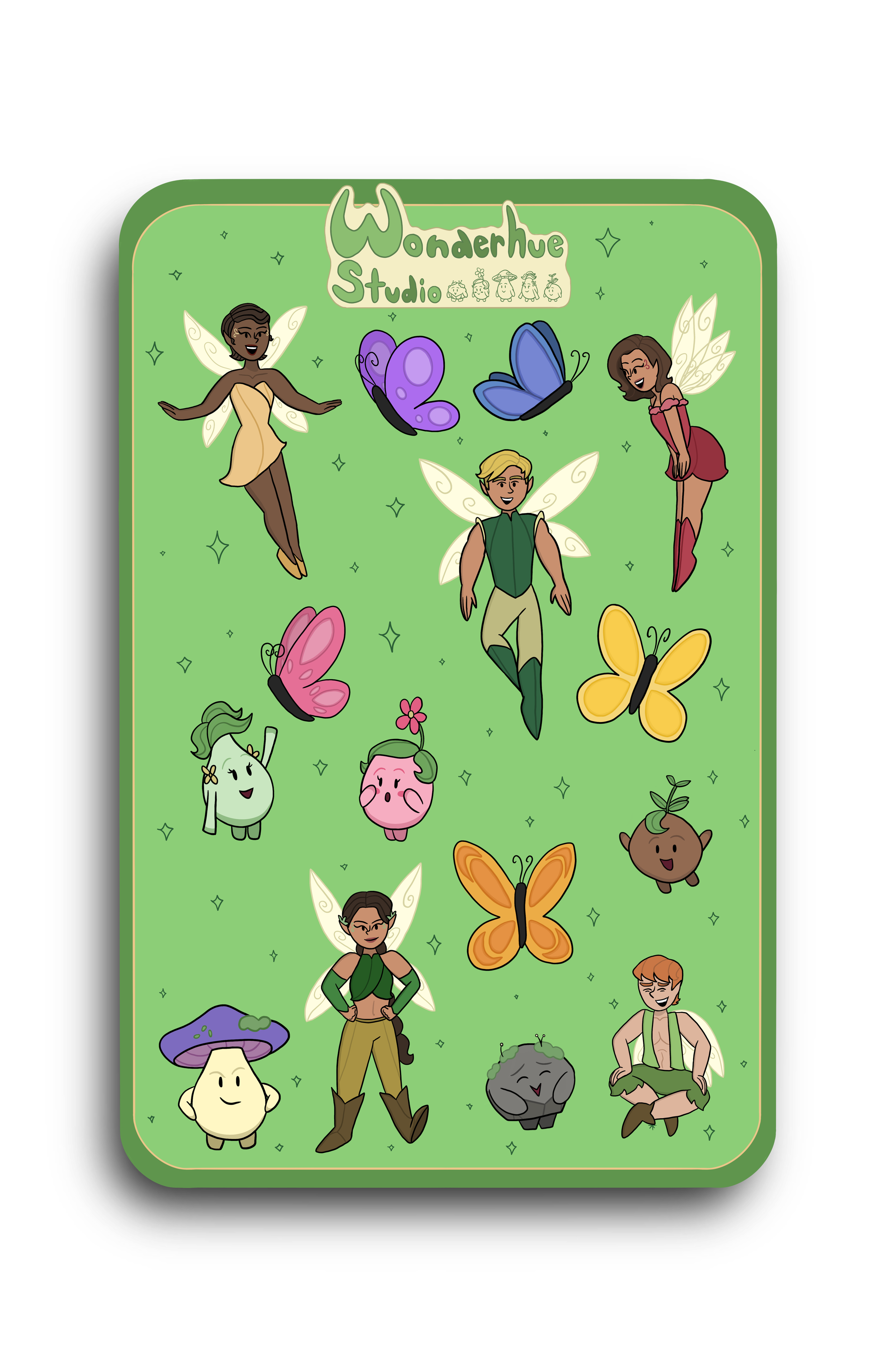 Meet the Fairies – Sticker Sheet