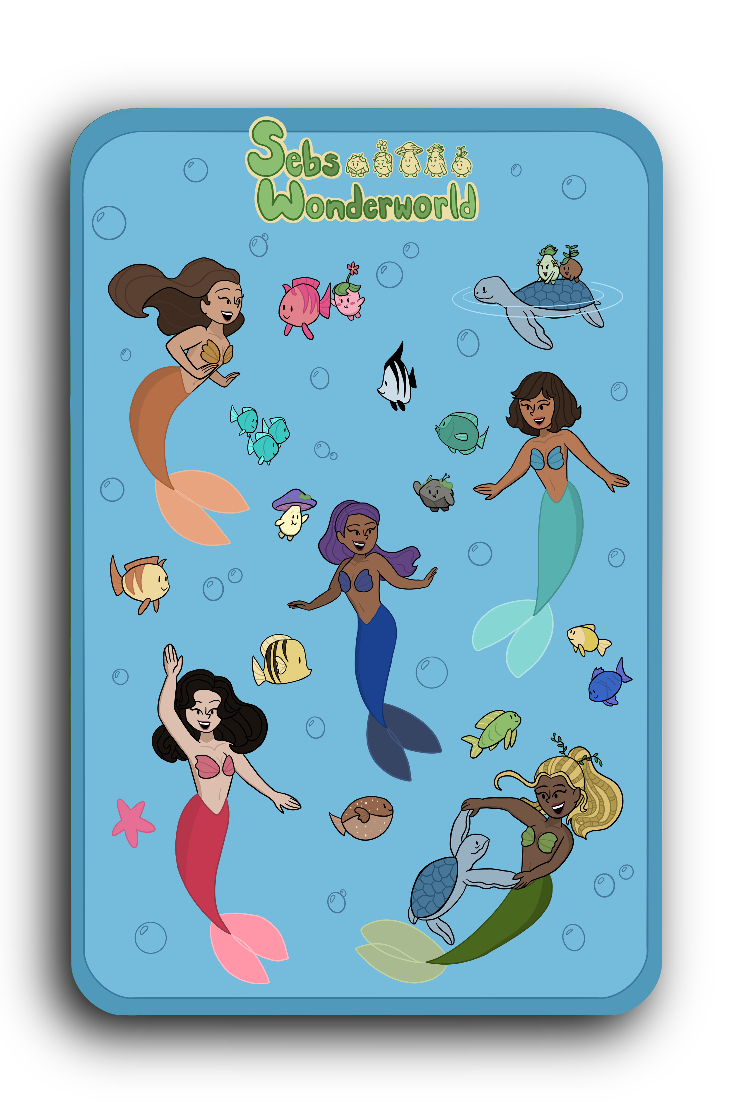 Meet the Mermaids – Sticker Sheet