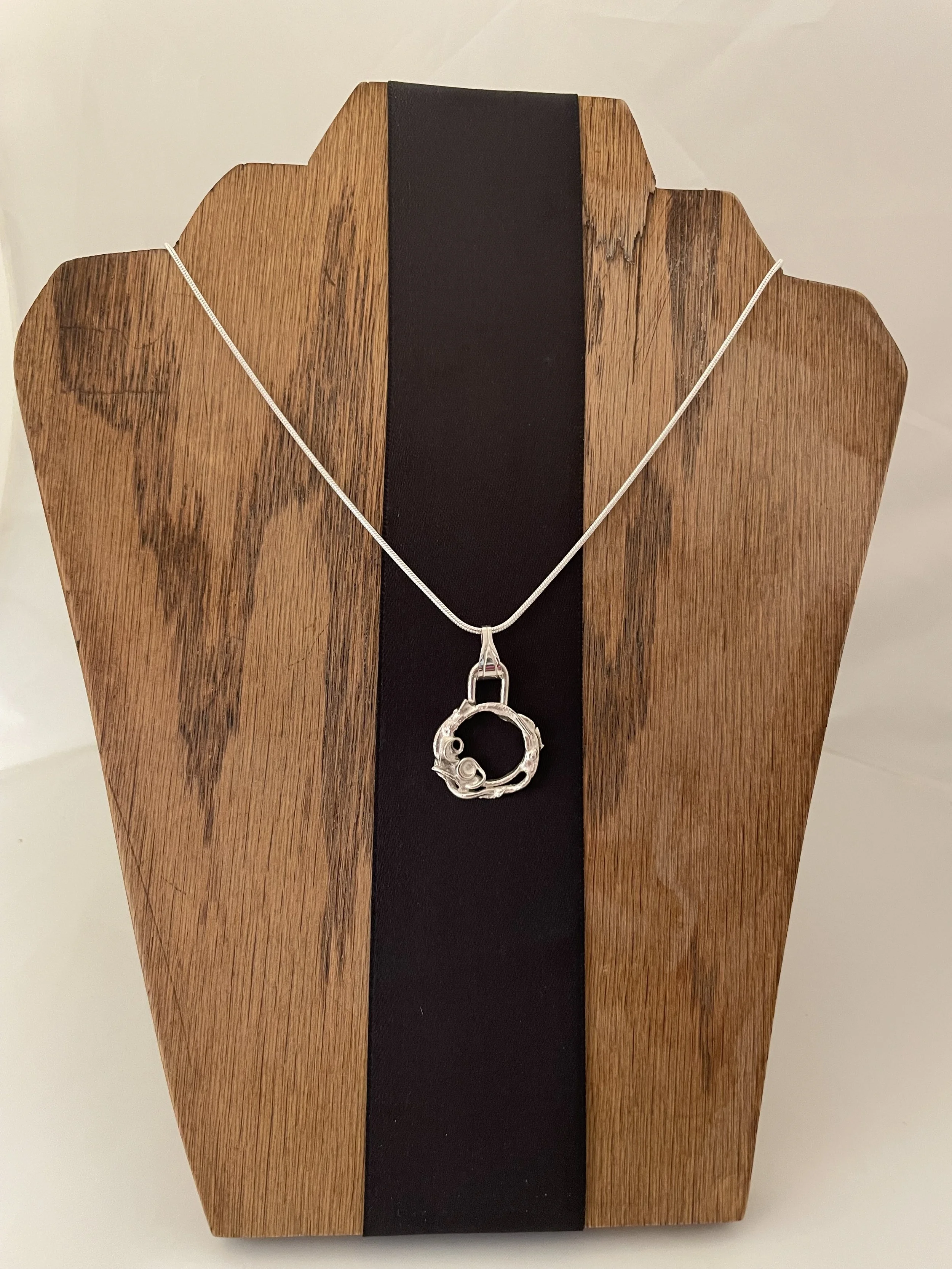 IMG_6114.jpeg Nesting Necklace Sterling Silver Bird Nest Necklace | Handcrafted Nature-Inspired Jewelry