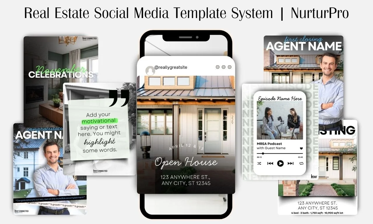 Social Media Template Design for a Multi-Client Marketing Agency