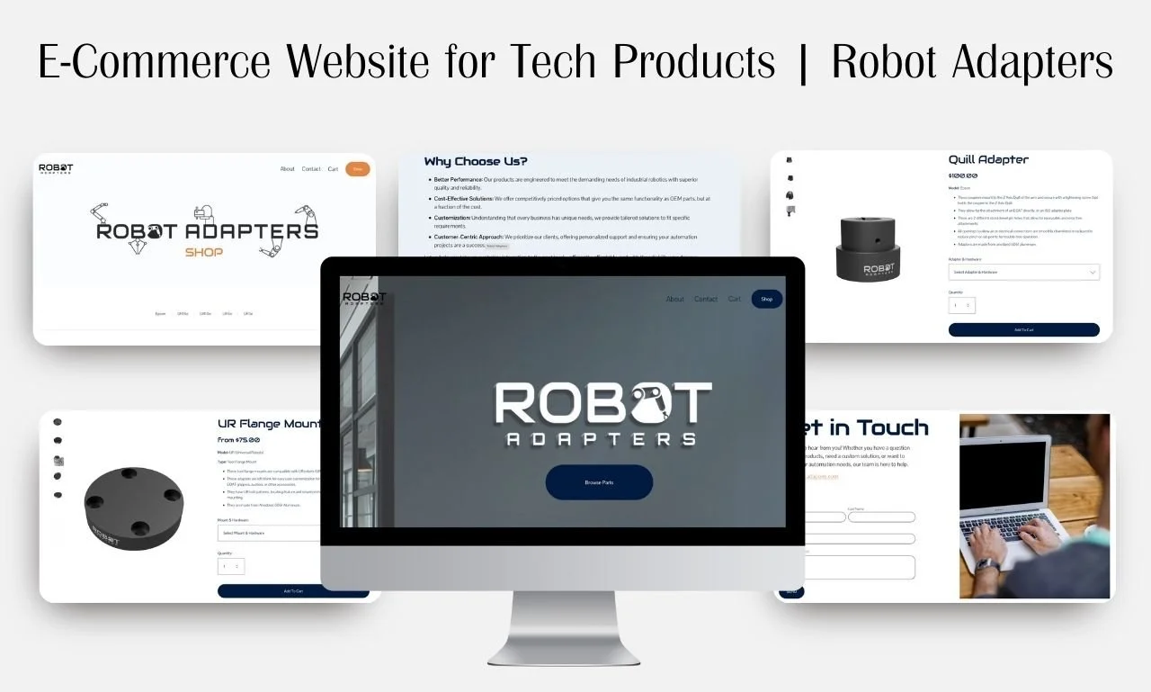 E-Commerce Website Design for a Specialized Product Catalog