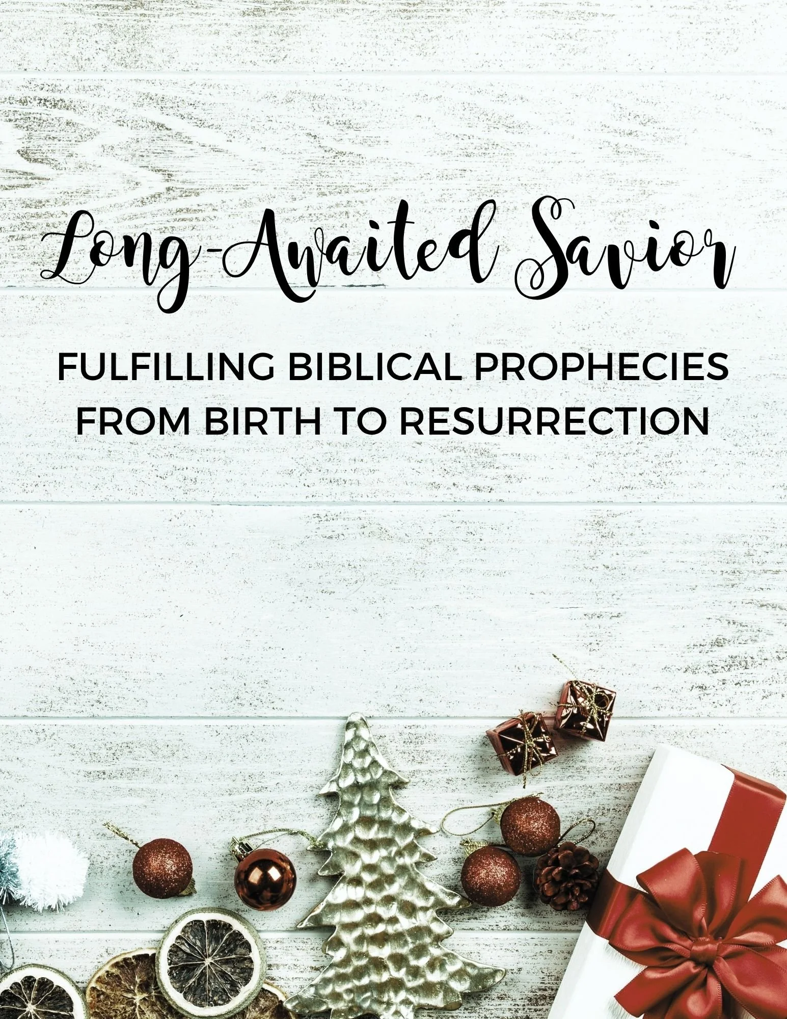 Sample of Christmas-themed lead magnet design