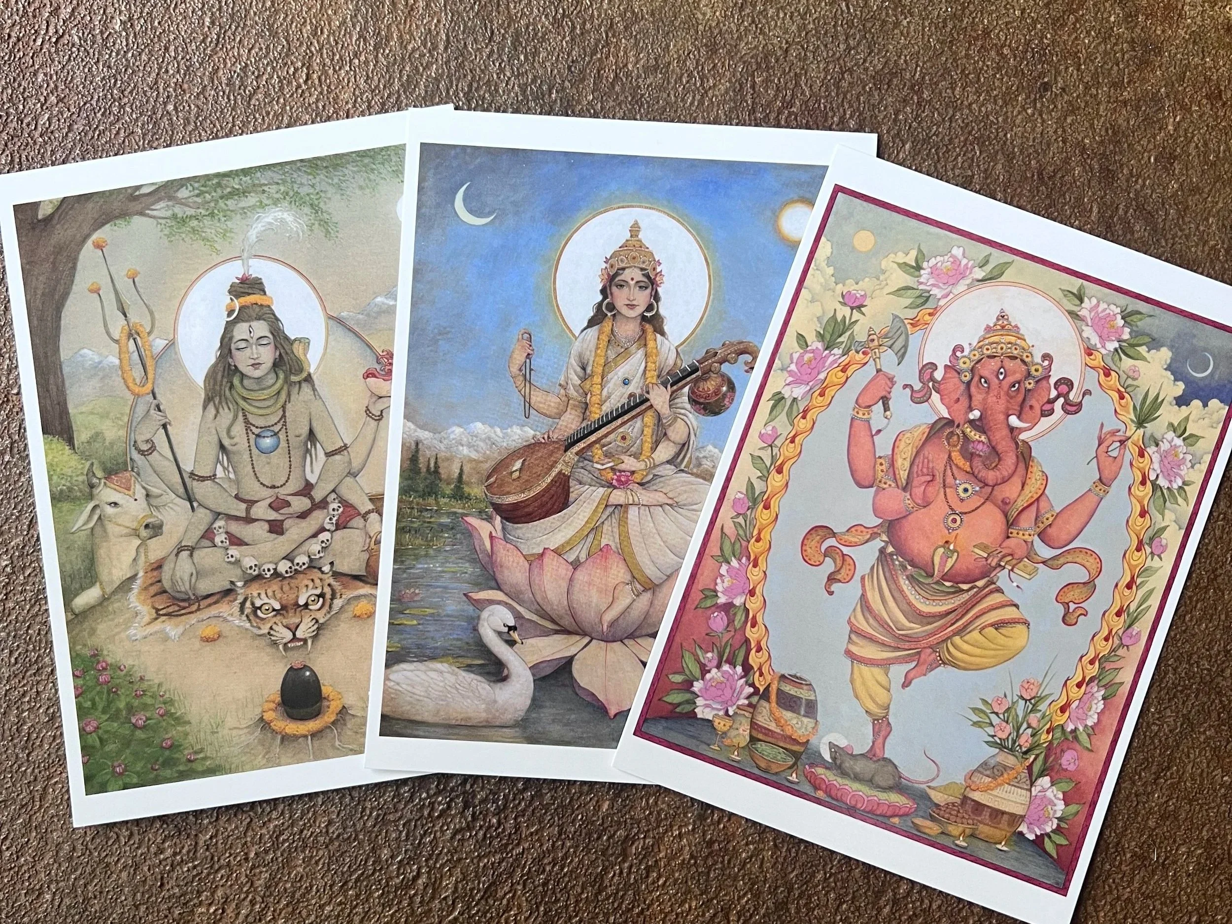 Diety postcard 3 pack