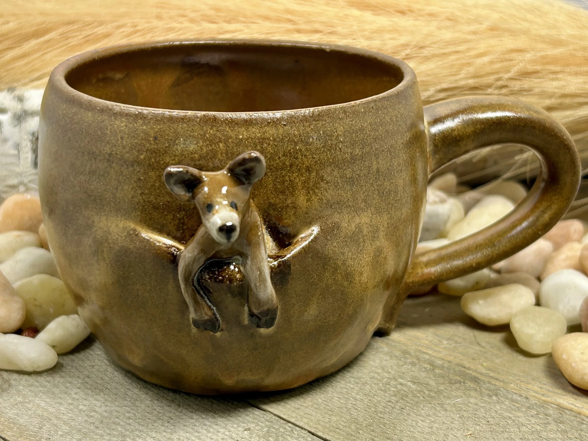 Baby Kangaroo Pouch Ceramic Mug (Seconds)