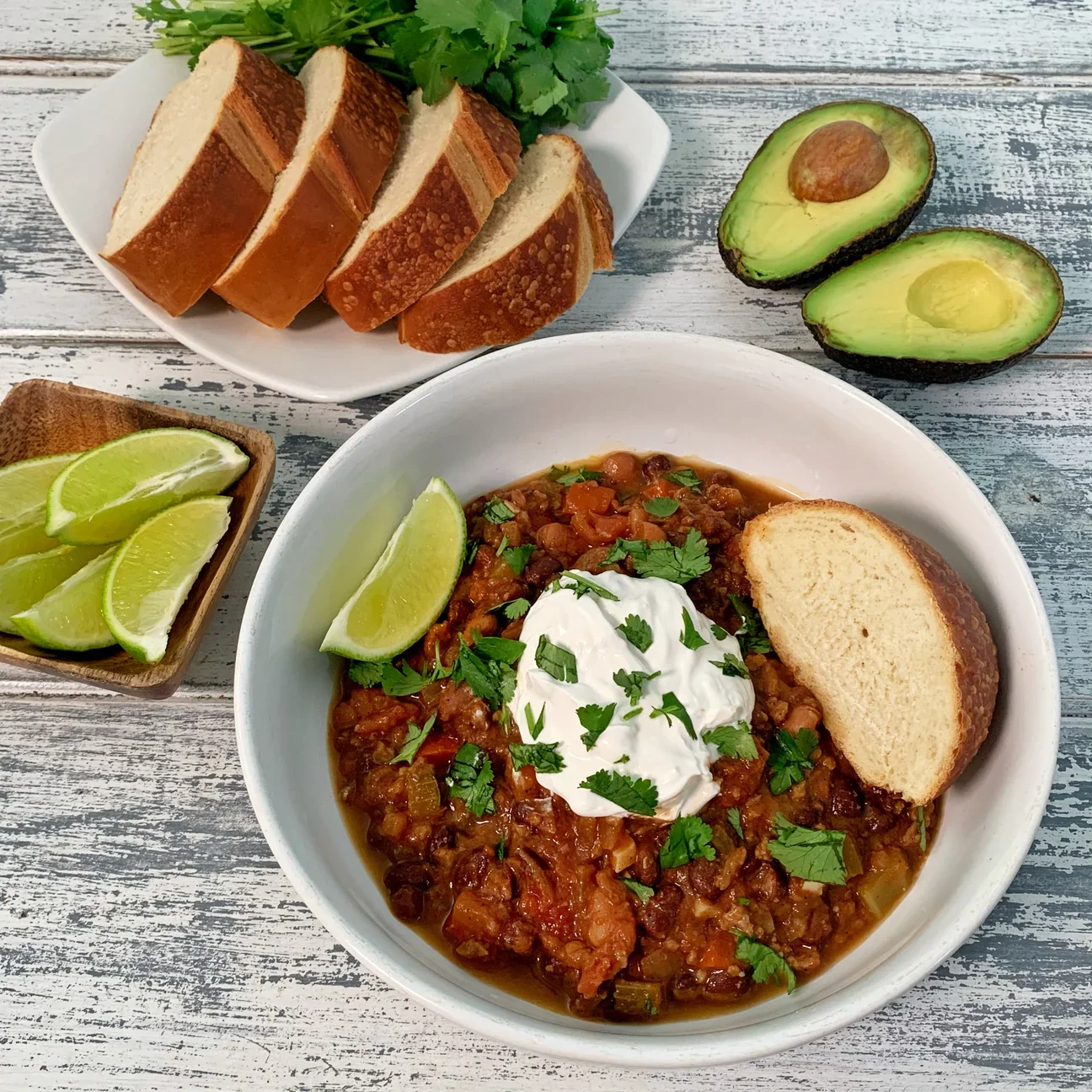 "Beefy" Bean Chili