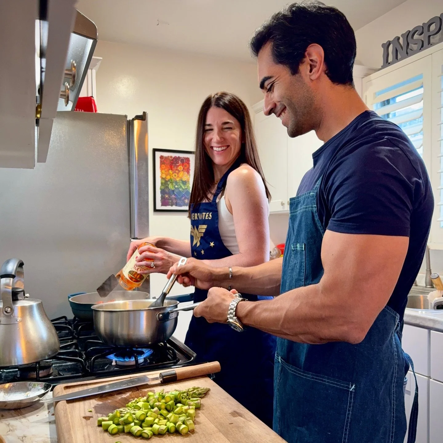 Dinner date 🍝 

#datenight #homecookedmeal