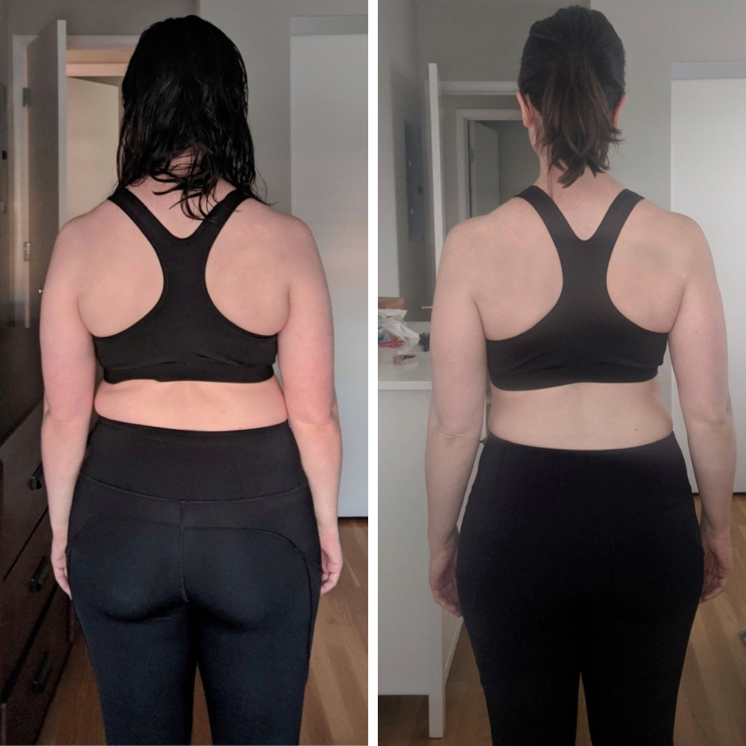 This client committed to a Heroic Strength training and nutrition program and saw amazing results in just 3 months.