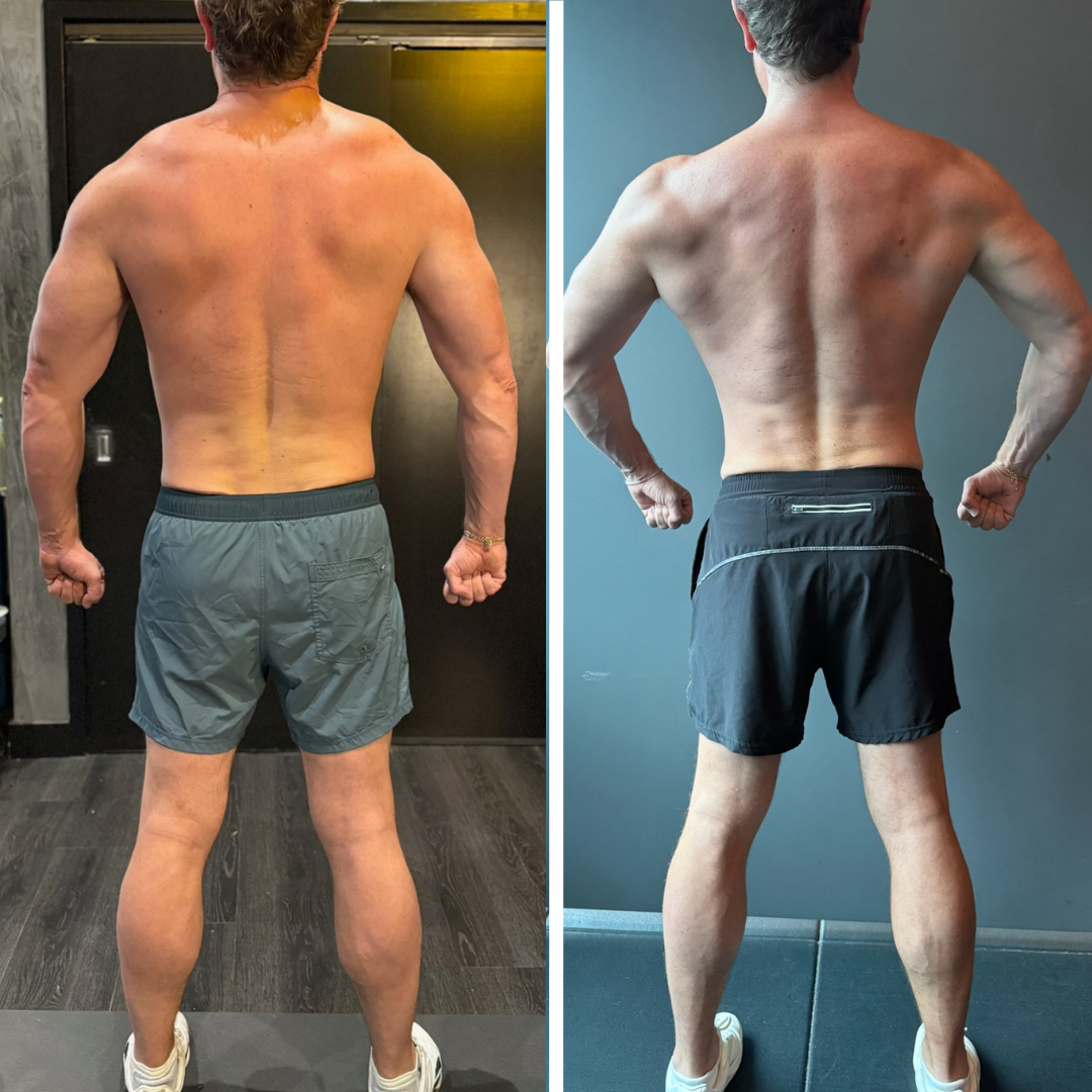 Superhero physique right here!