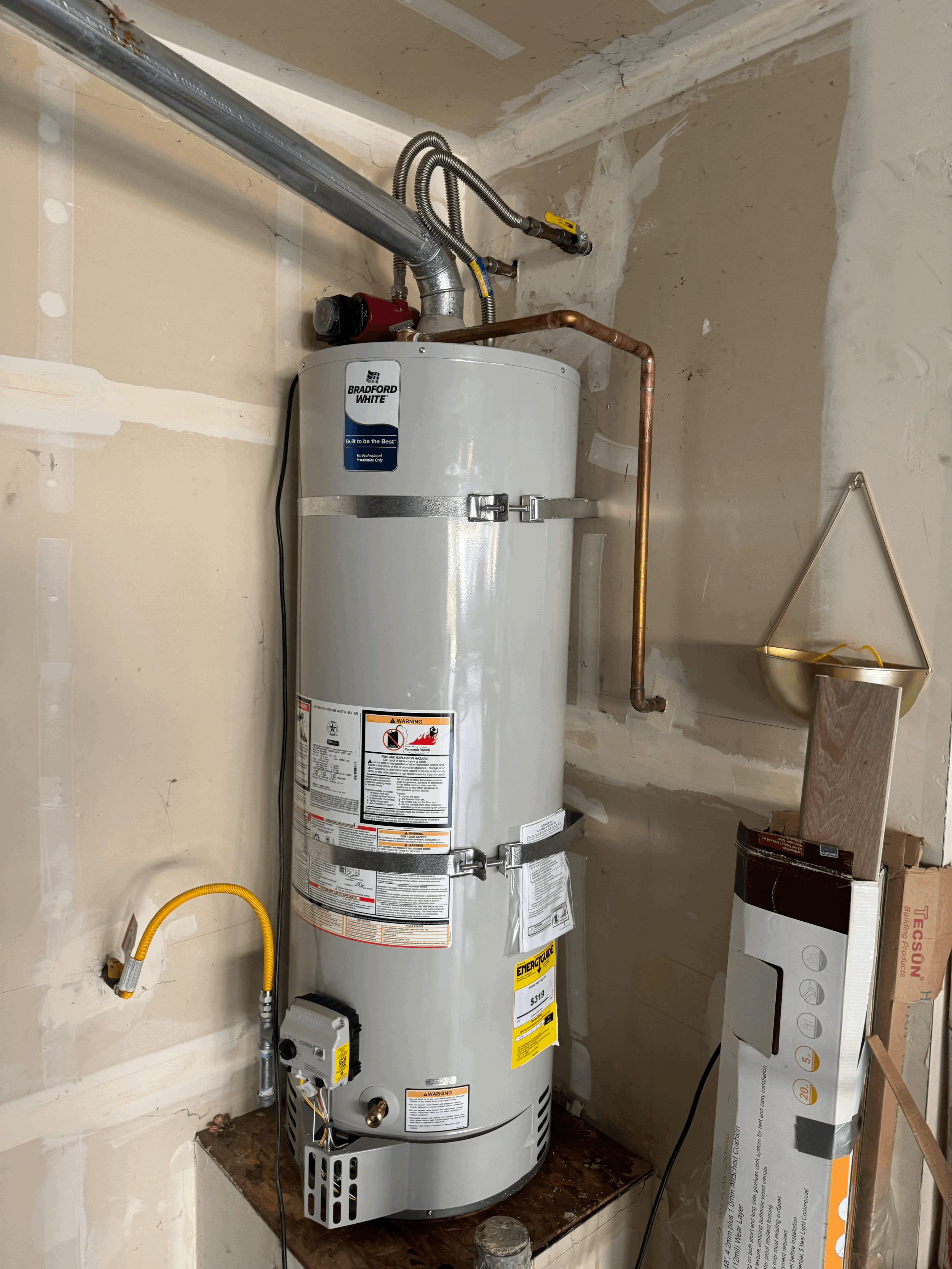 Water heaters  and water filtration