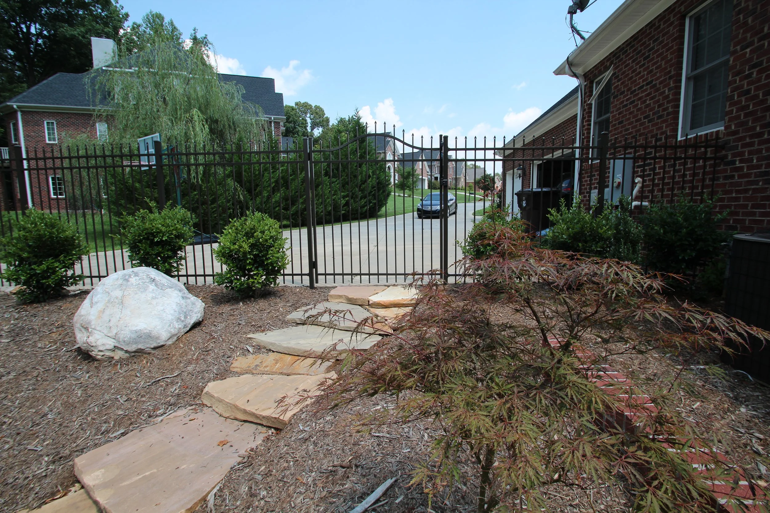 Enterance Gate to Pool area and walkway.JPG