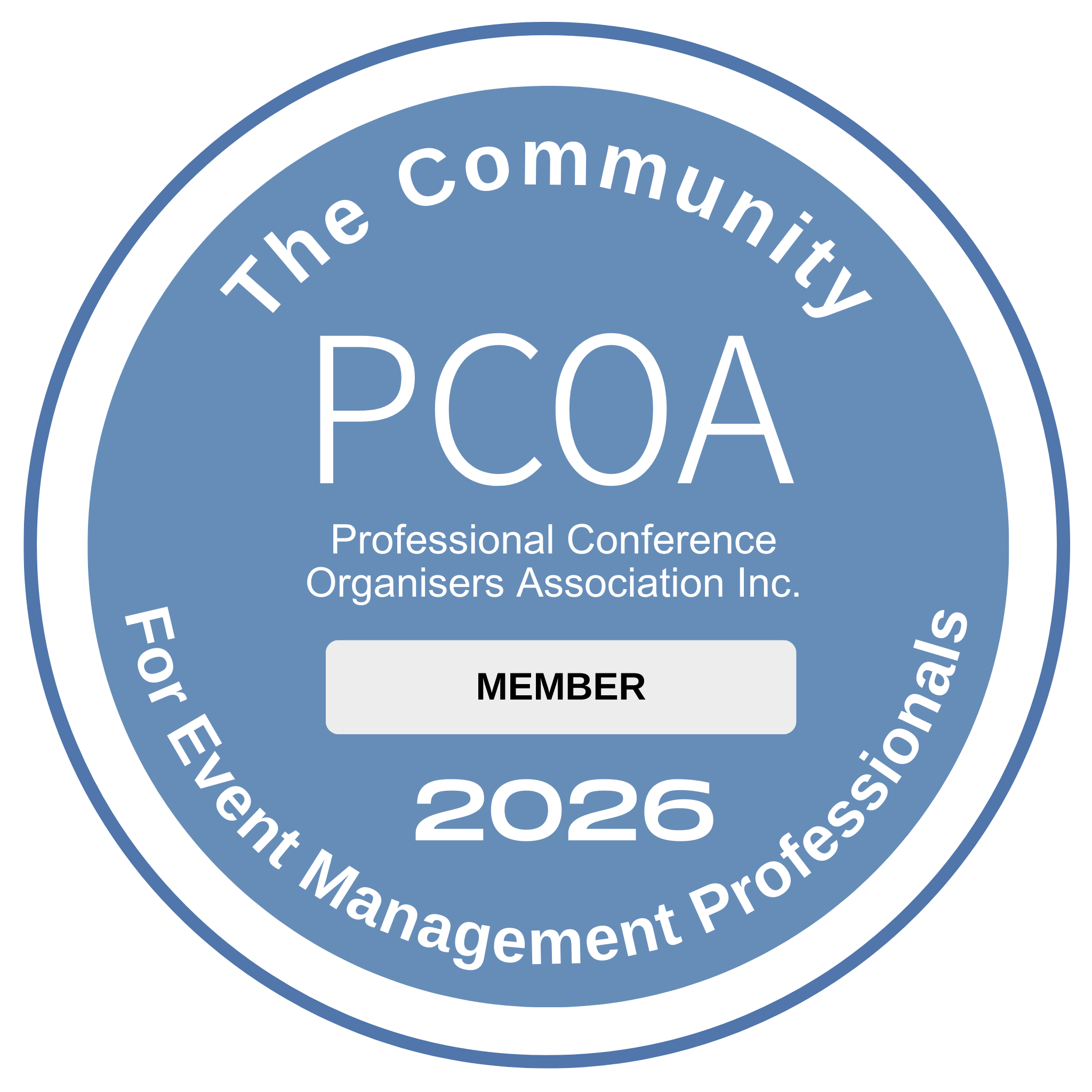 Professional Conference Organisers Association member logo