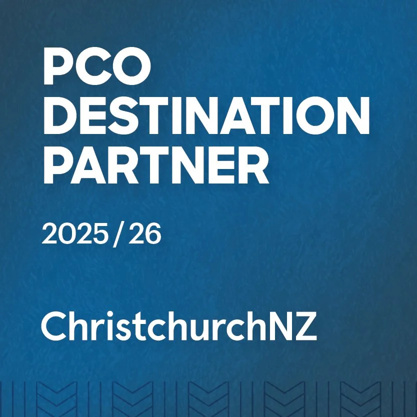 PCO Destination Partner ChristchurchNZ 2025–2026 logo