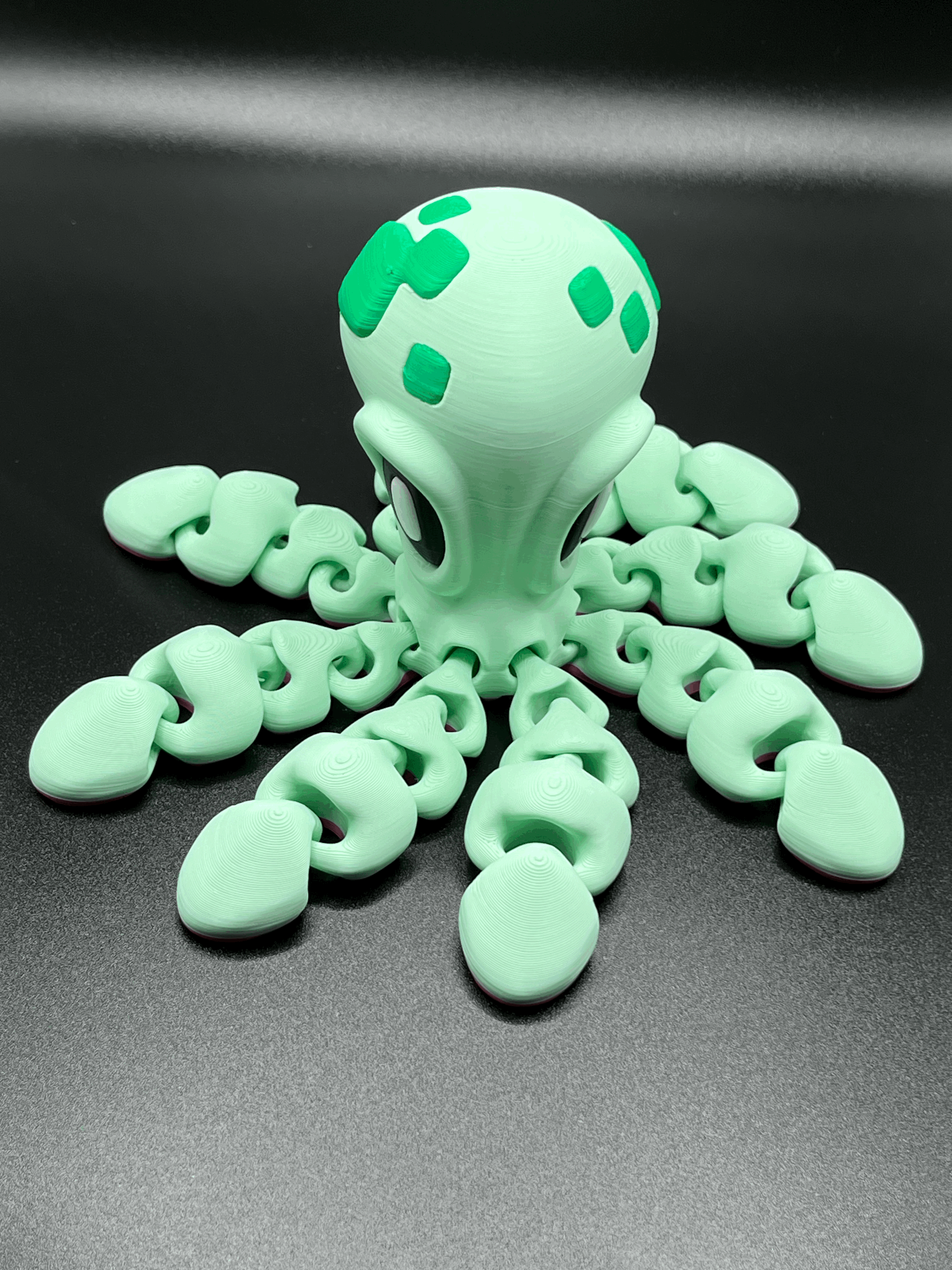 Mint Octopus Figurine