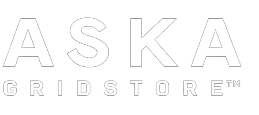 Logo for ASK A GRAID STORE with large