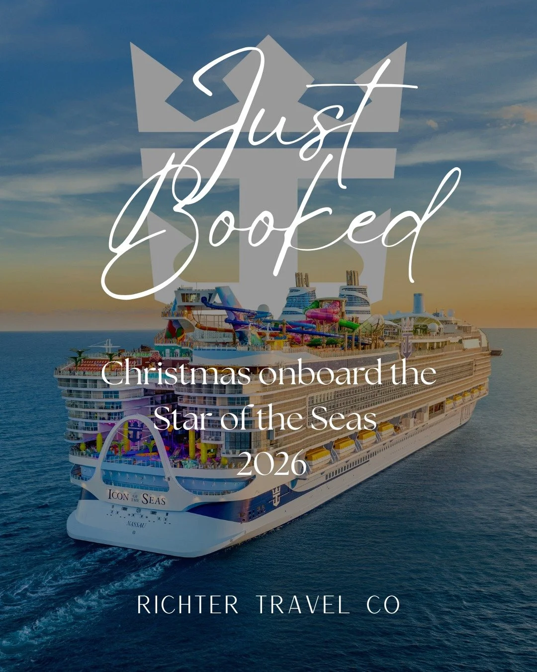 JUST BOOKED! - Christmas onboard Royal's Star of the Seas! 

7 Nights | Western Caribbean &amp; Perfect Day
🟢 Star of the Seas
🟢Roundtrip from Orlando (Port Canaveral), Florida
🟢 December 20&ndash;27, 2026

This special Christmas sailing includes 