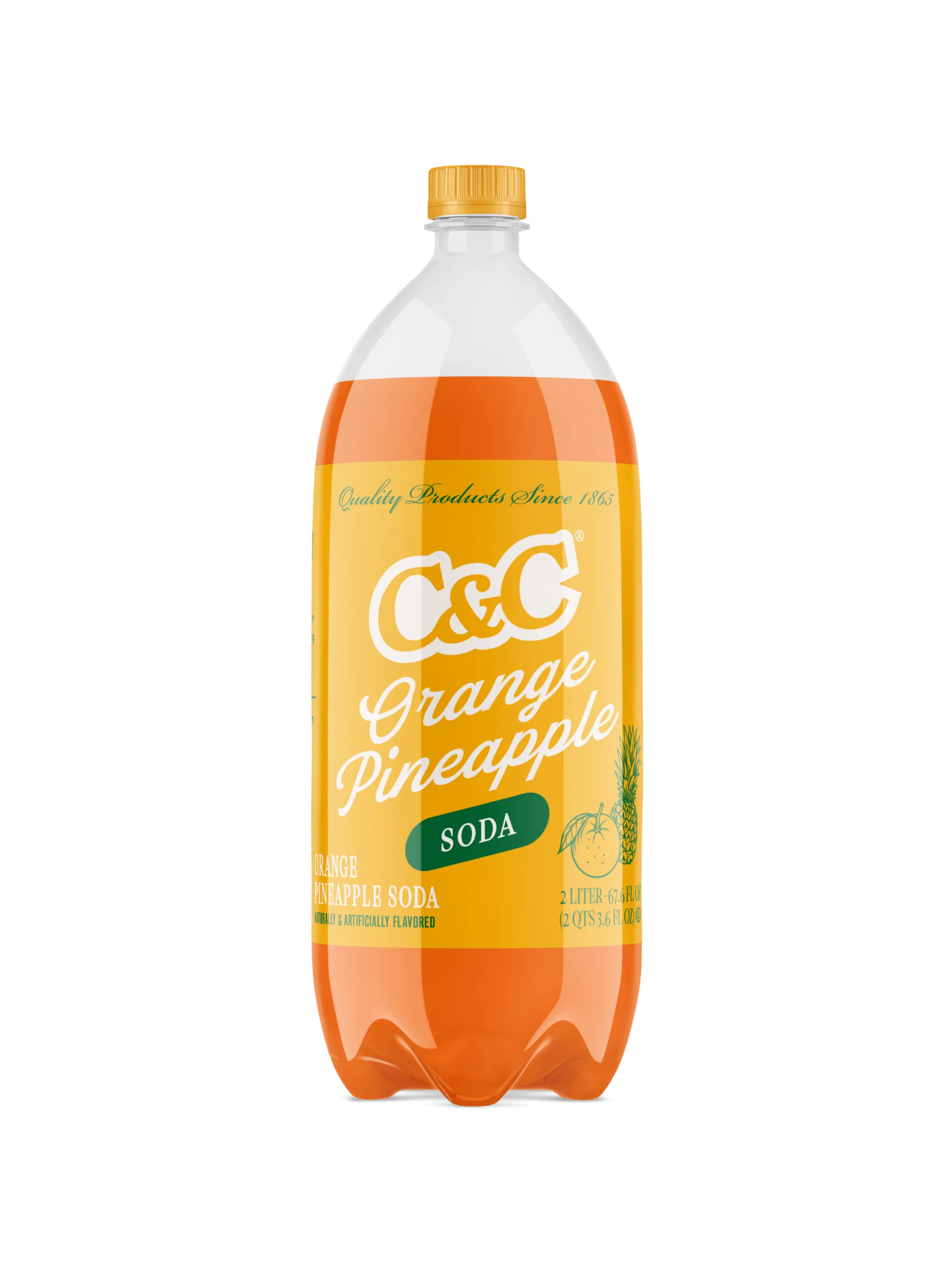 C&C ORANGE PINEAPPLE 8/2L