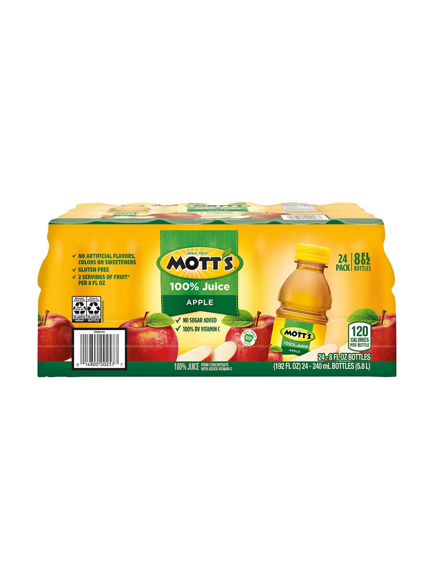 MOTT'S APPLE JUICE 24/8oz