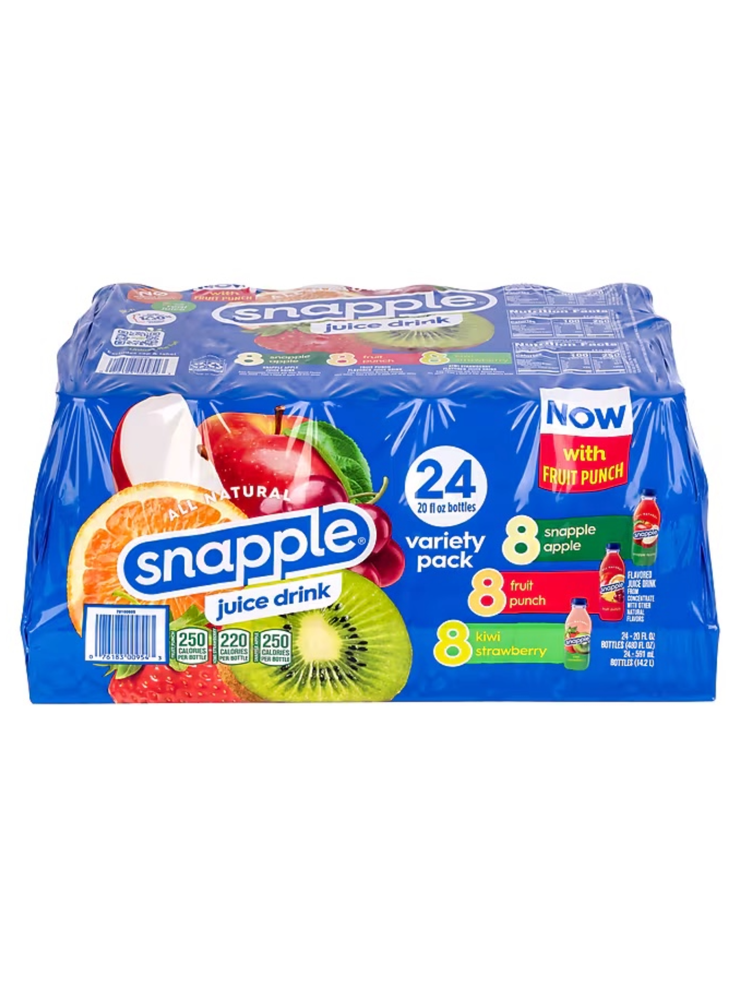 SNAPPLE VARIETY PK 24/20z