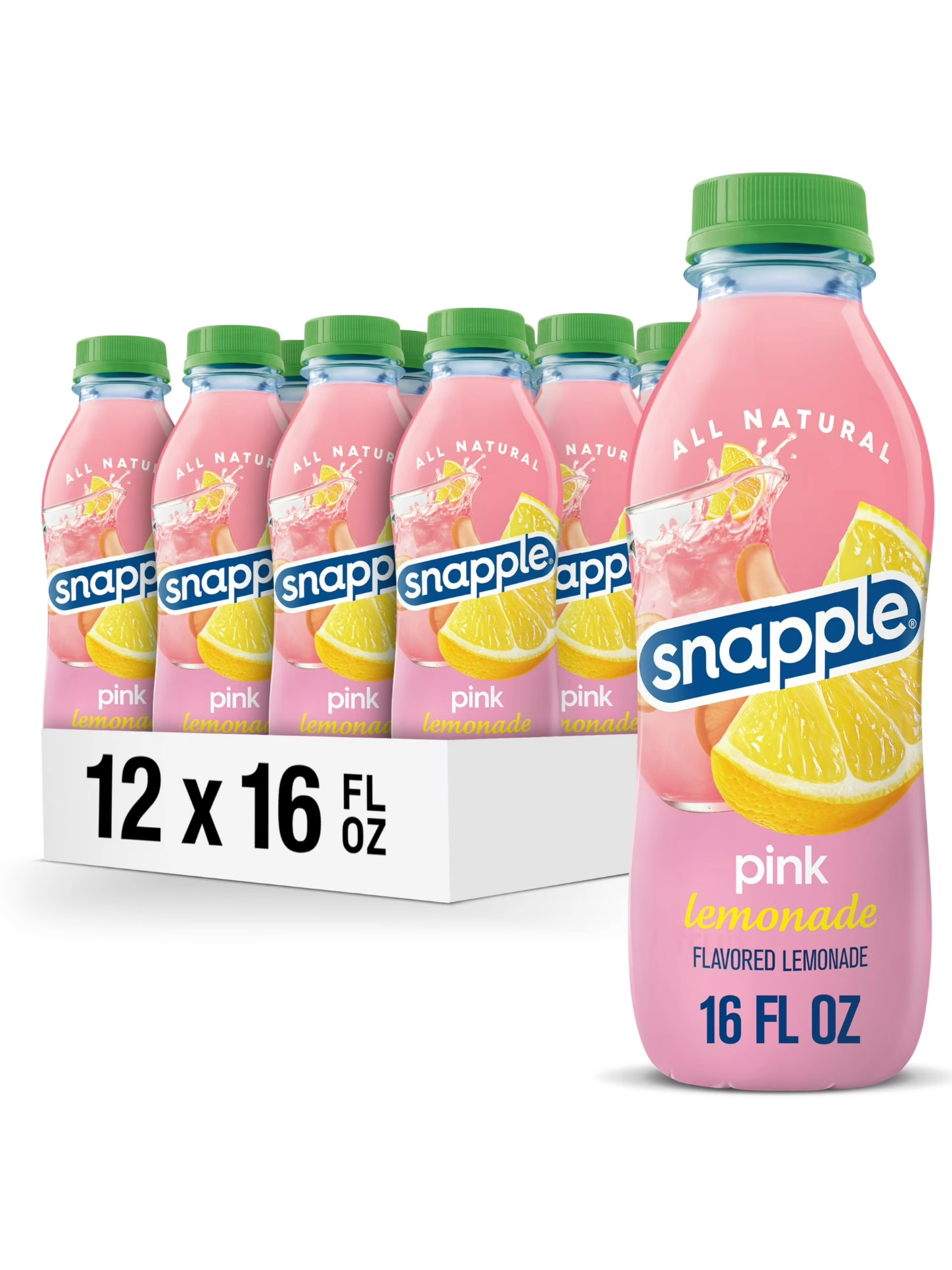 SNAPPLE PINK LEMONADE 12/16oz