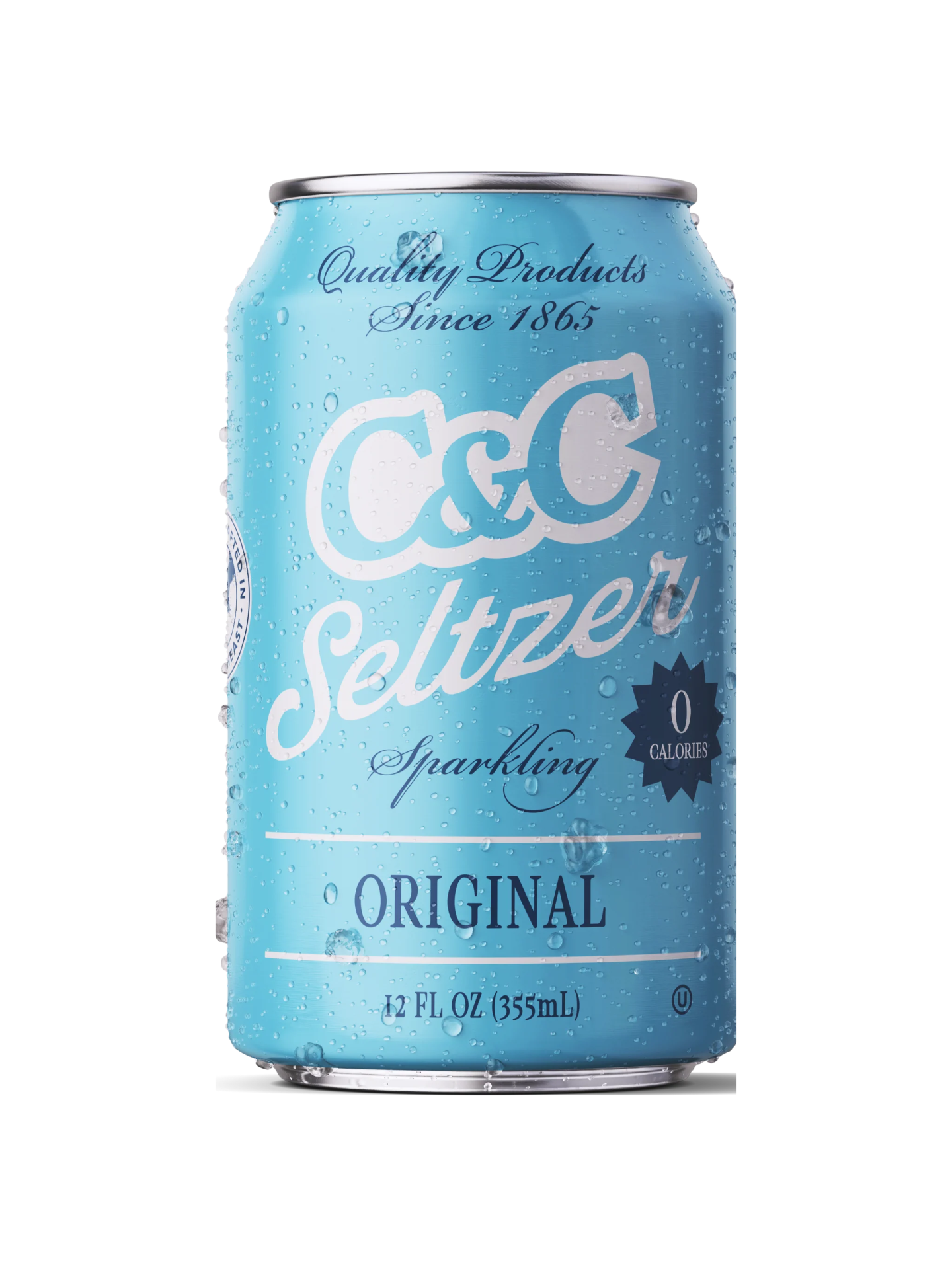 C&C ORIGINAL SELTZER 24/12oz