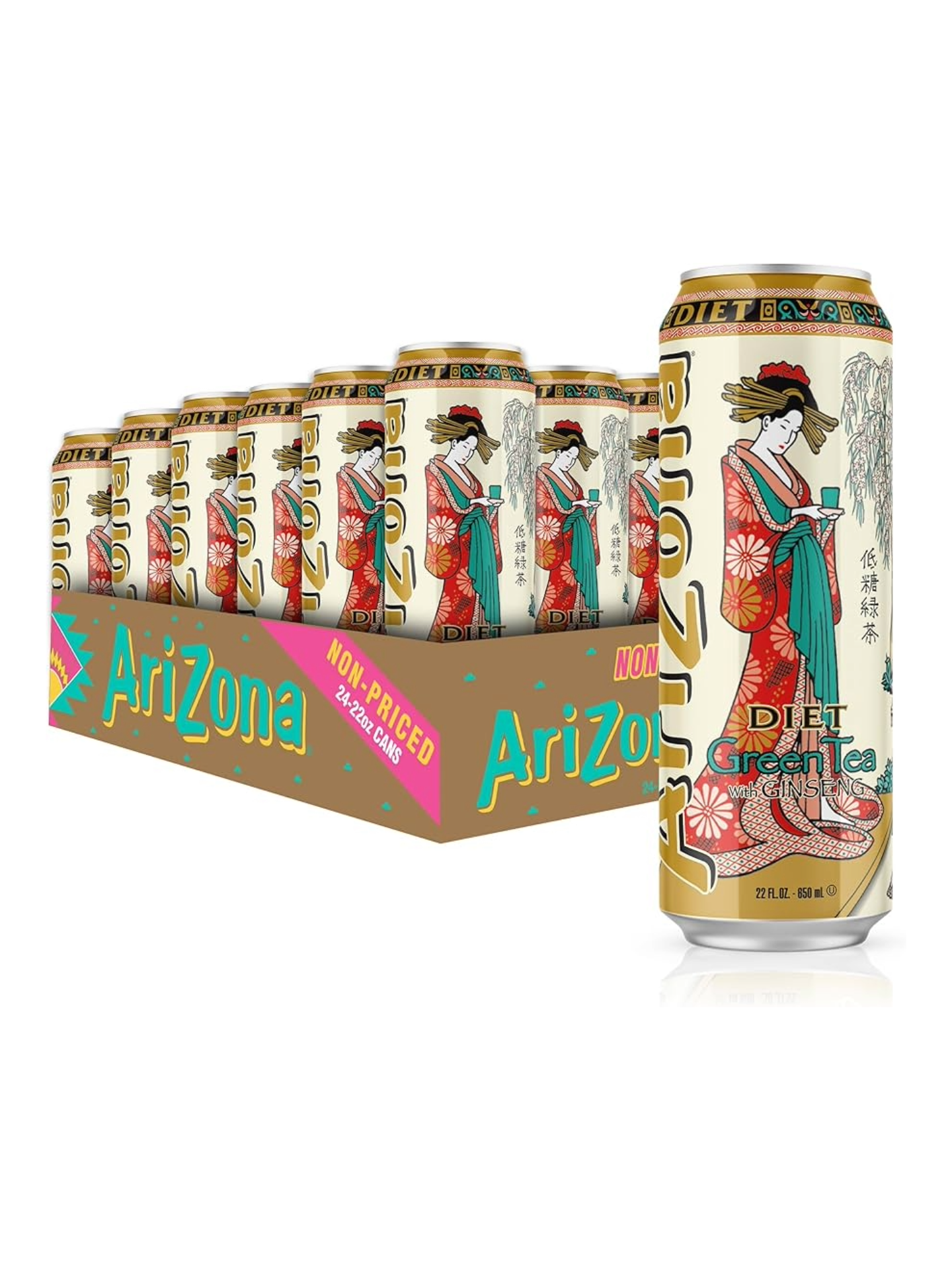 ARIZONA DIET GREEN TEA 24/22 oz