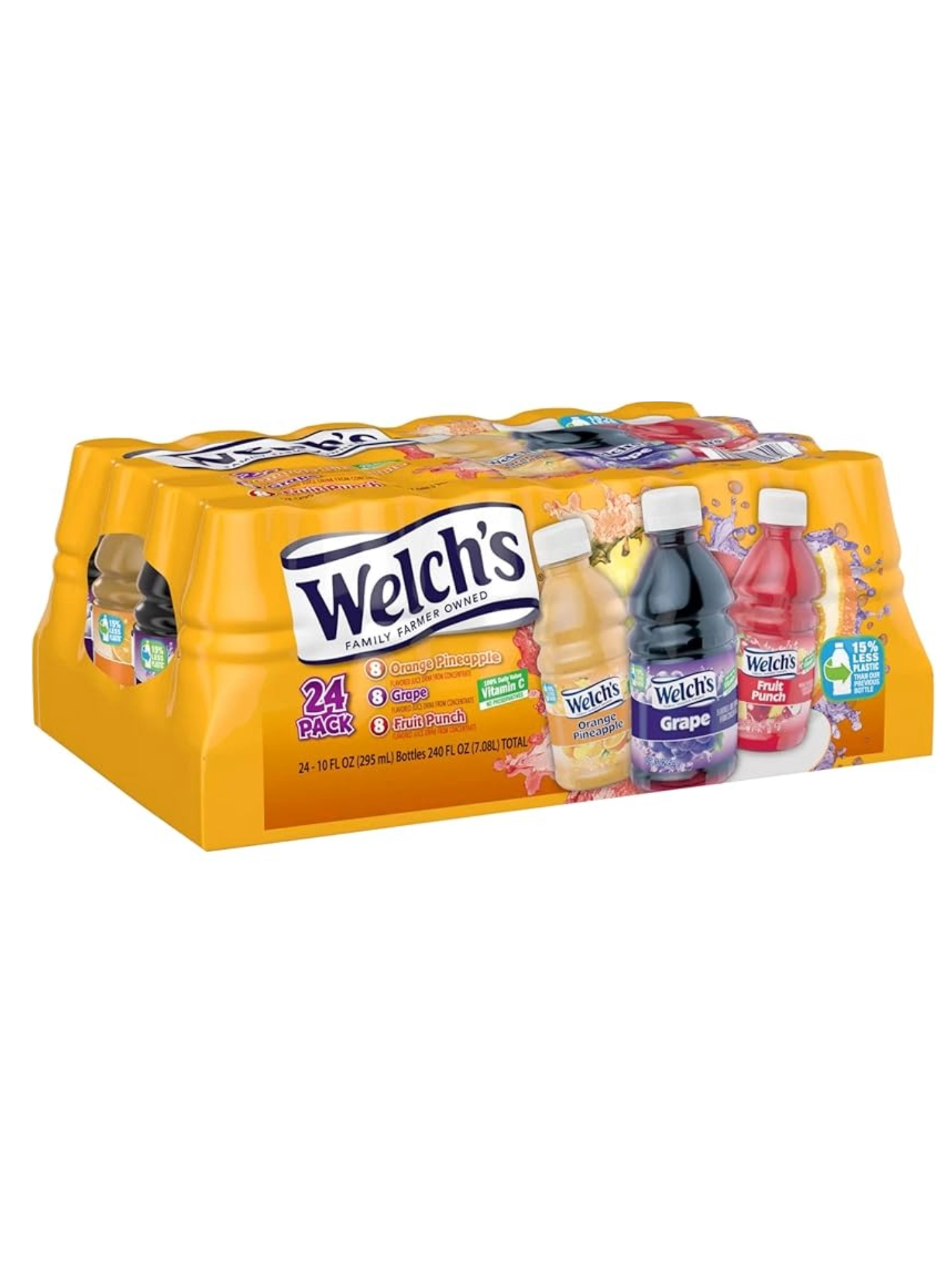 Welch’s 100% variety 24pk/10oz 3 Flavors