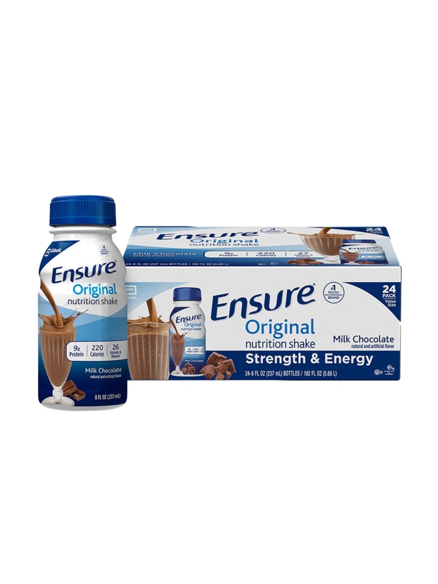 ENSURE CHOCOLATE 24/8z