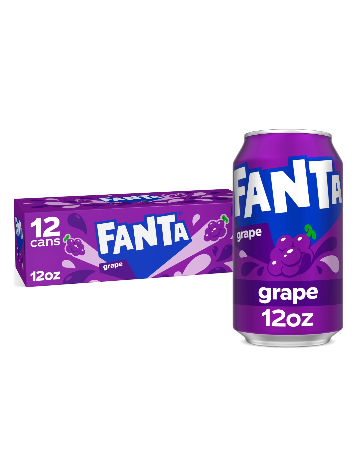 FANTA GRAPE SODA 24/12z