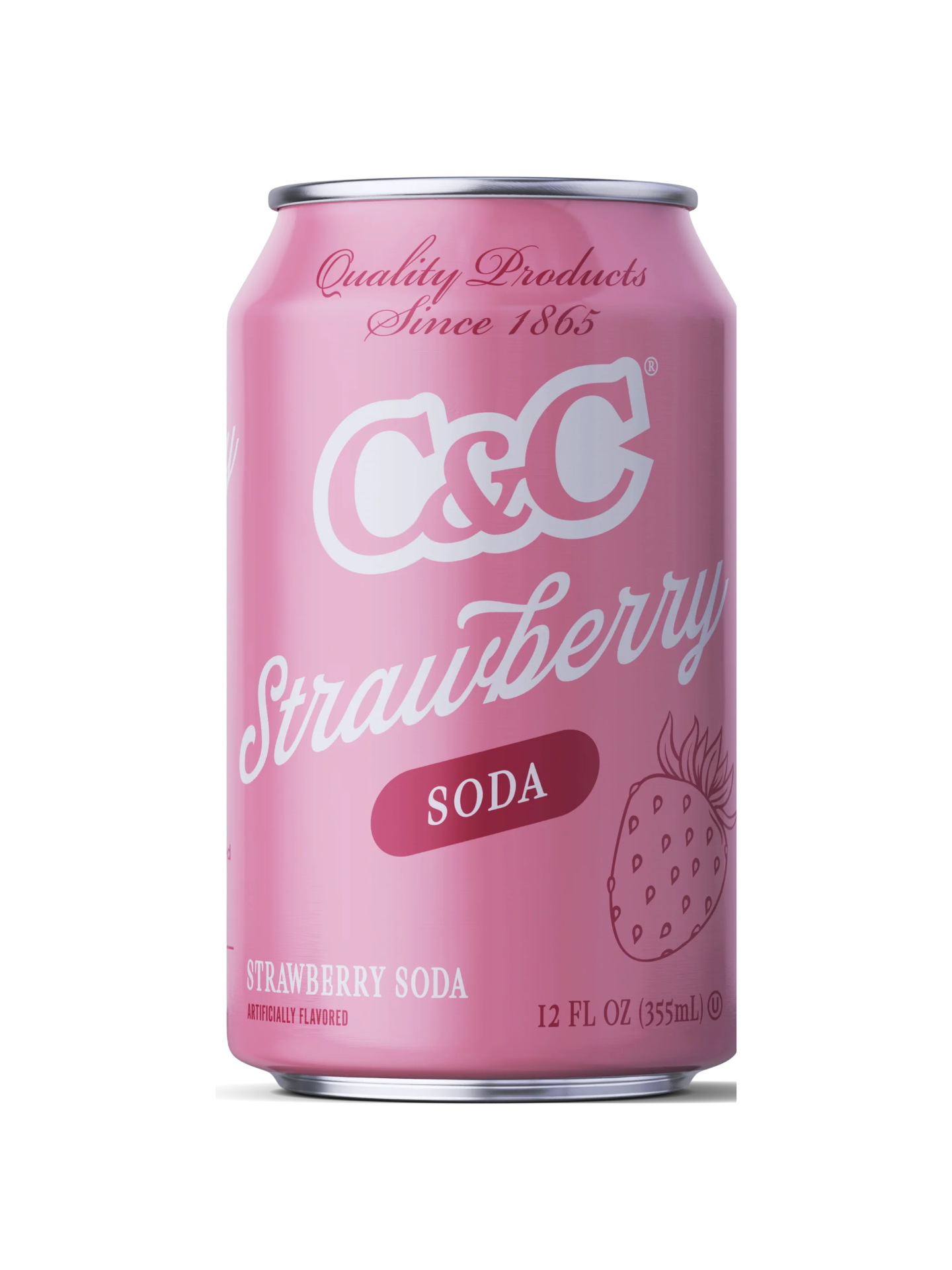 C&C STRAWBERRY 24/12oz
