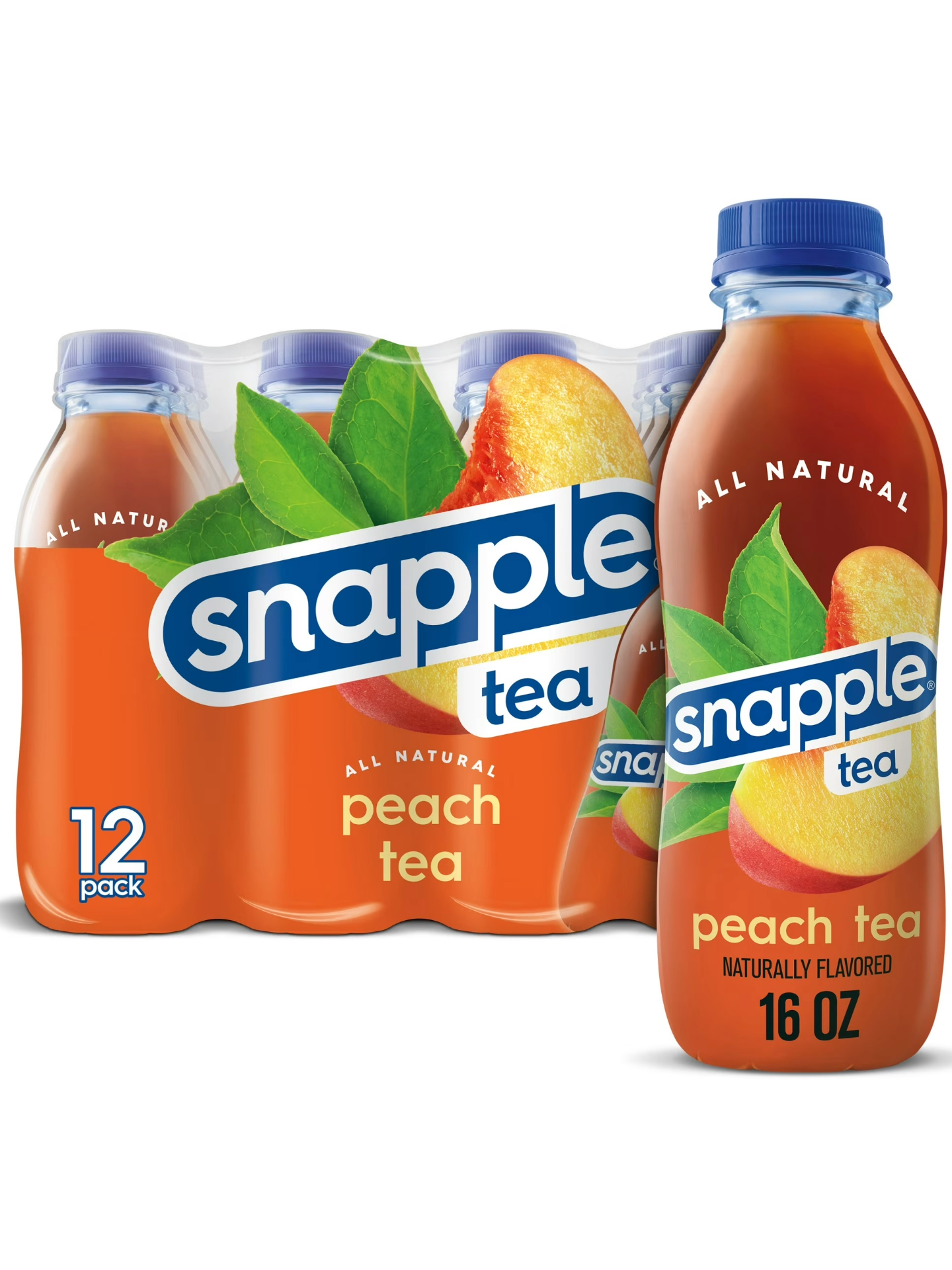 SNAPPLE PEACH TEA 12/16oz