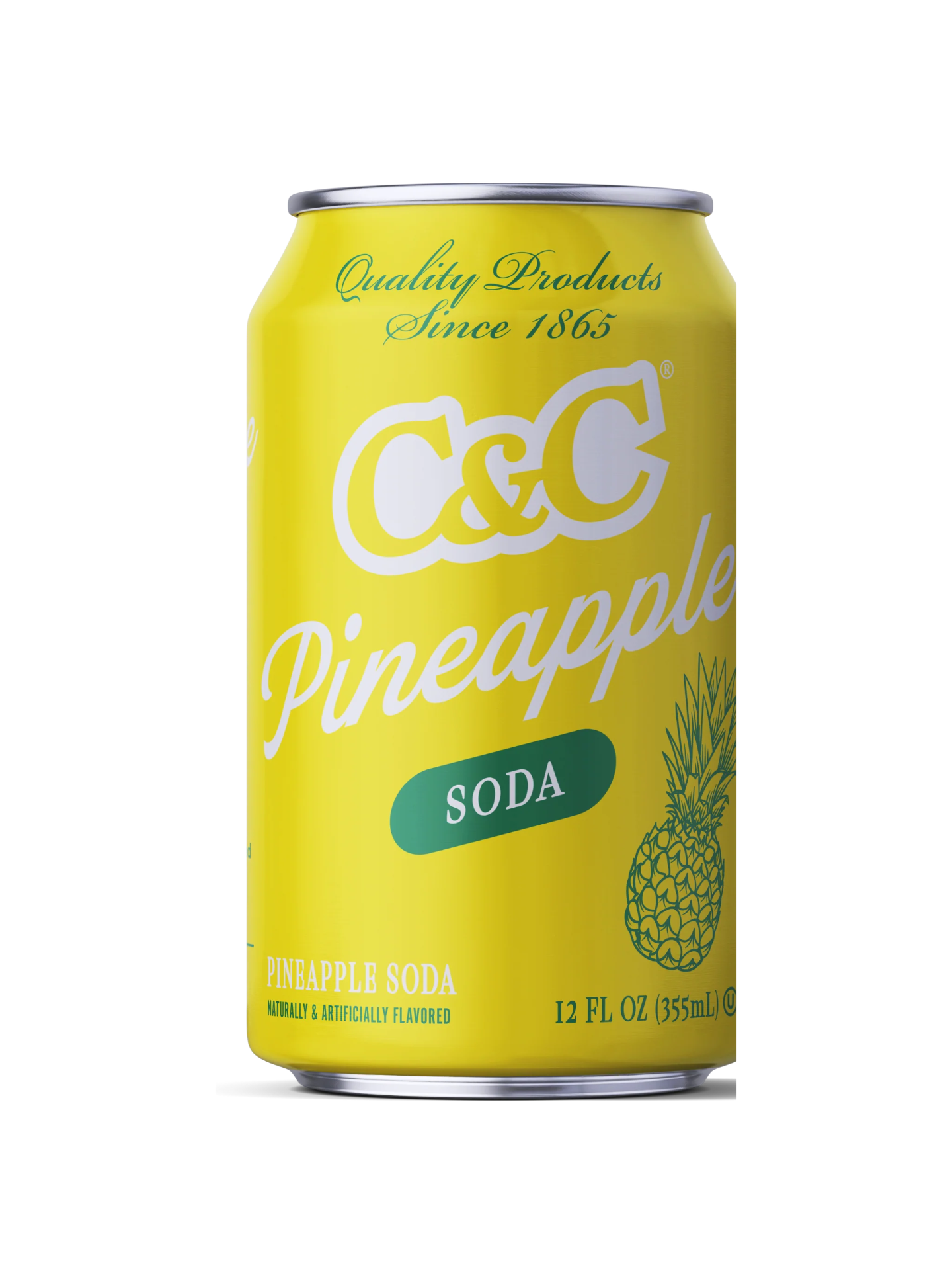 C&C PINEAPPLE 24/12oz
