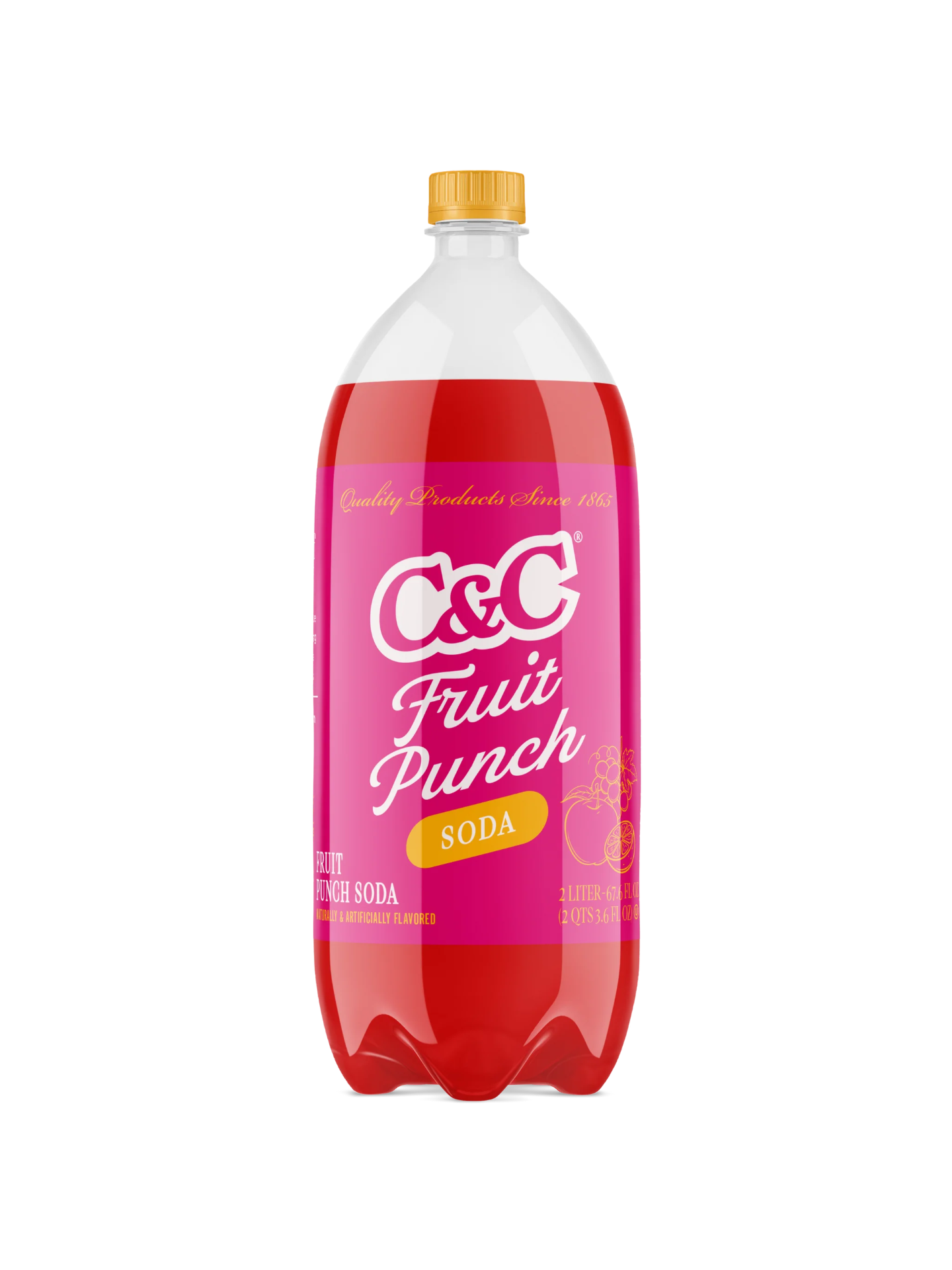 C&C FRUIT PUNCH 8/2L