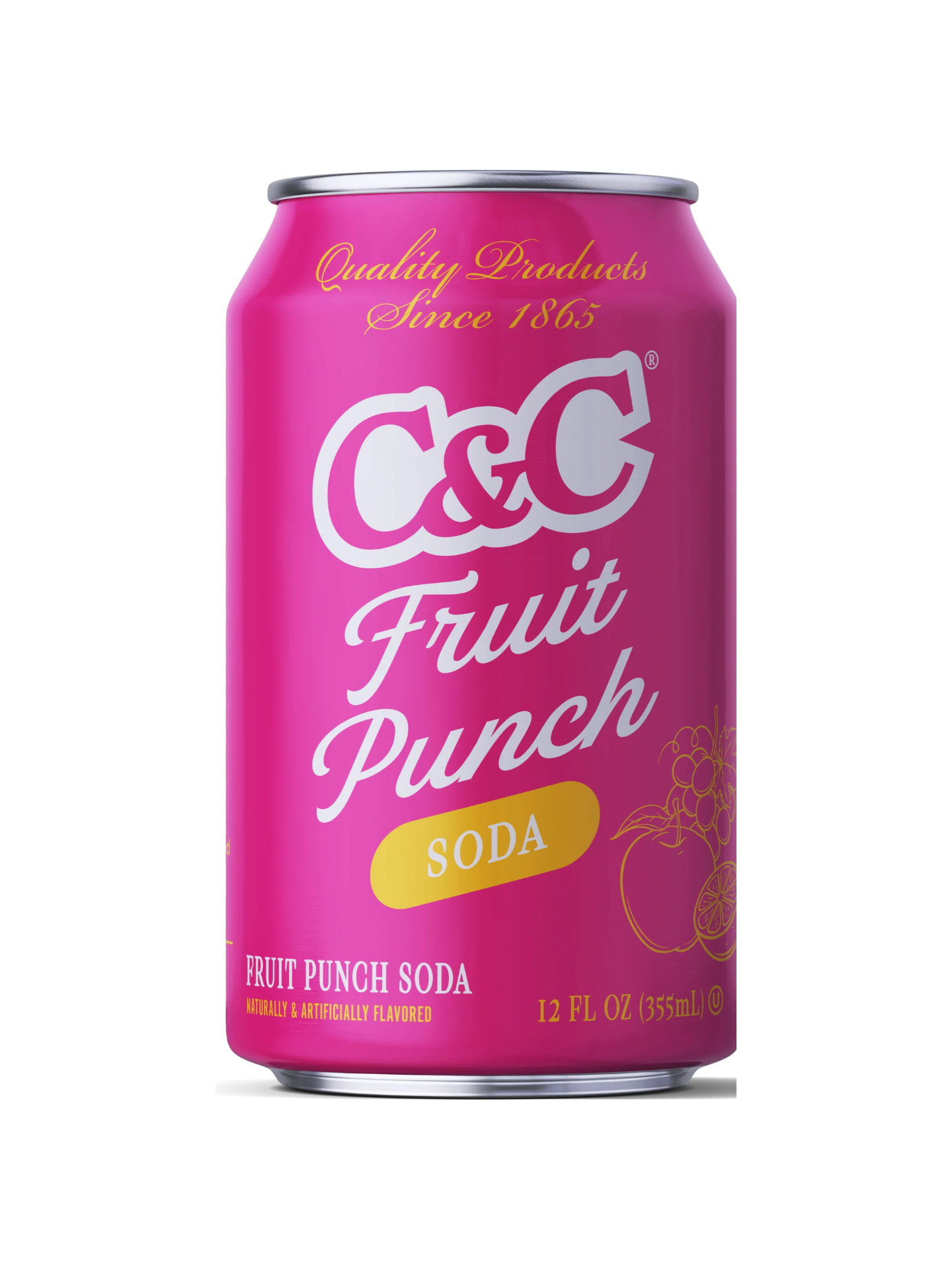 C&C FRUIT PUNCH 24/12oz