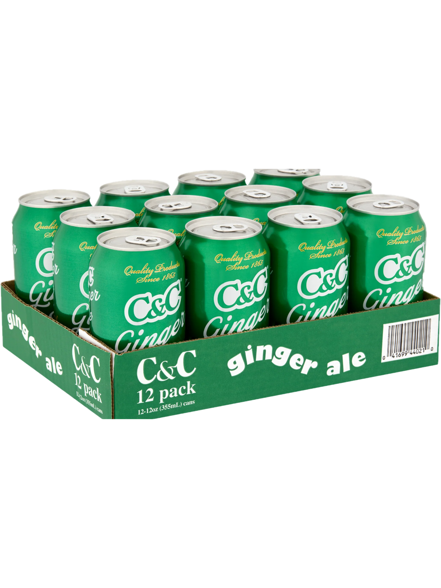 C&C GINGER ALE 12/12oz