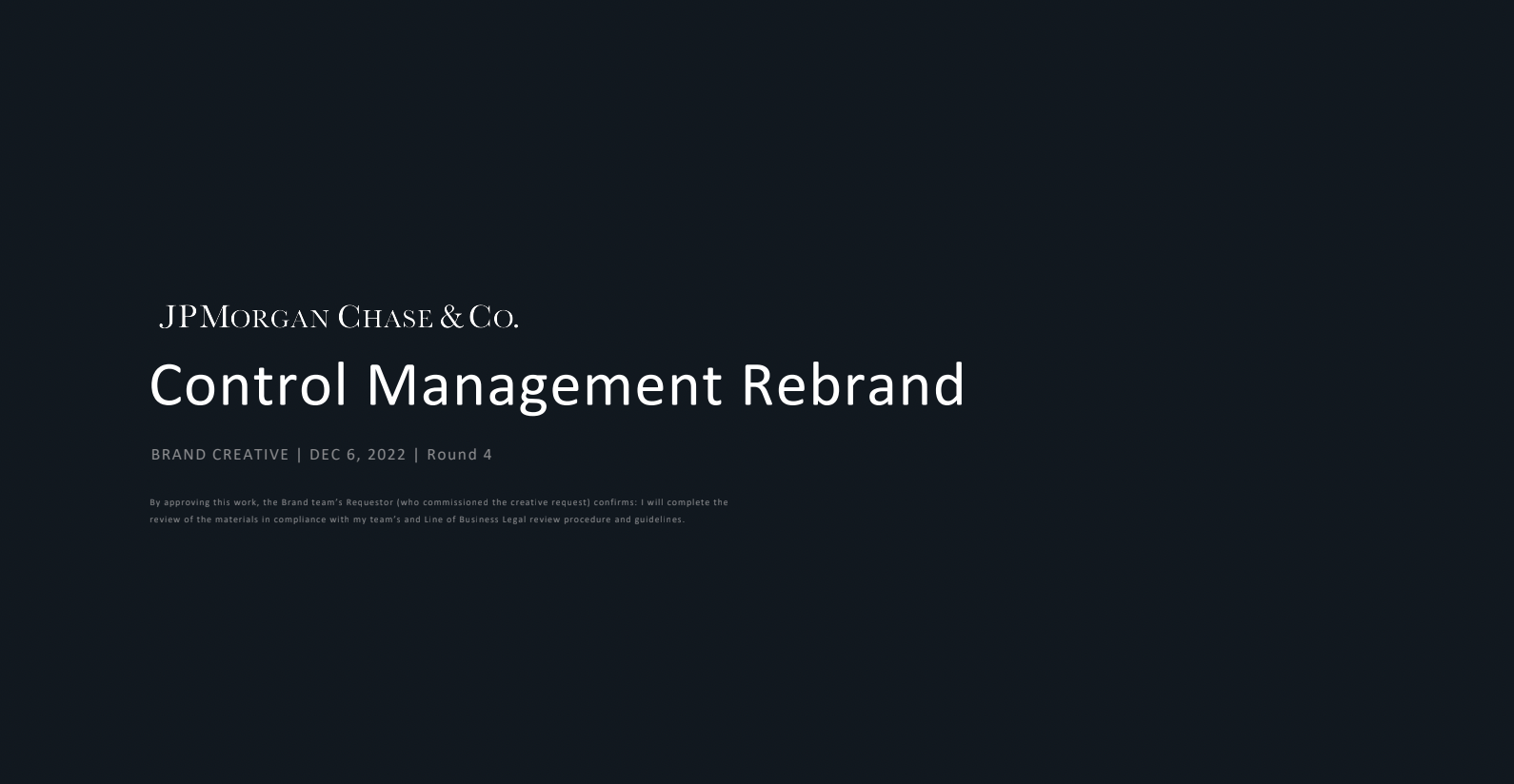   Click here  to check out the work I did for the JPMorganChase control management messaging framework.  