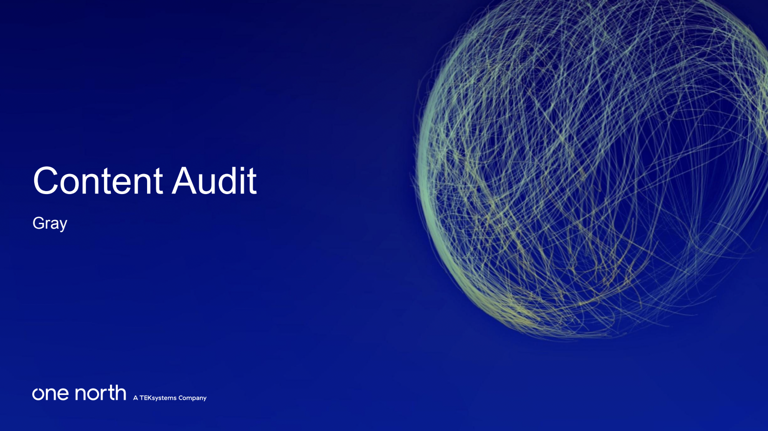  My strategy chops don’t stop at social media.  Click here  to check out the content audit I did for Gray Construction.  